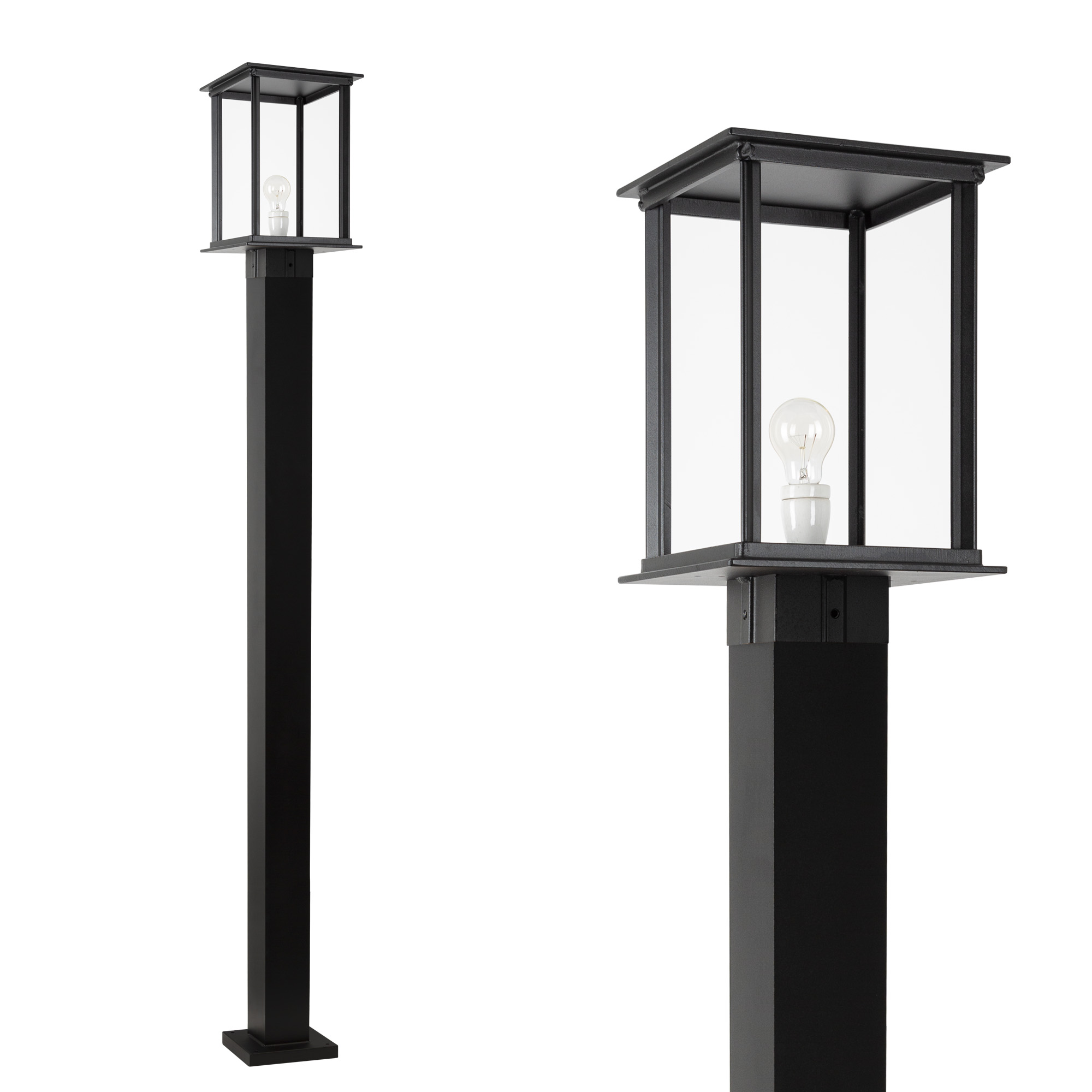 KS Verlichting Buitenlamp Capital XXL Lantaarn zwa...