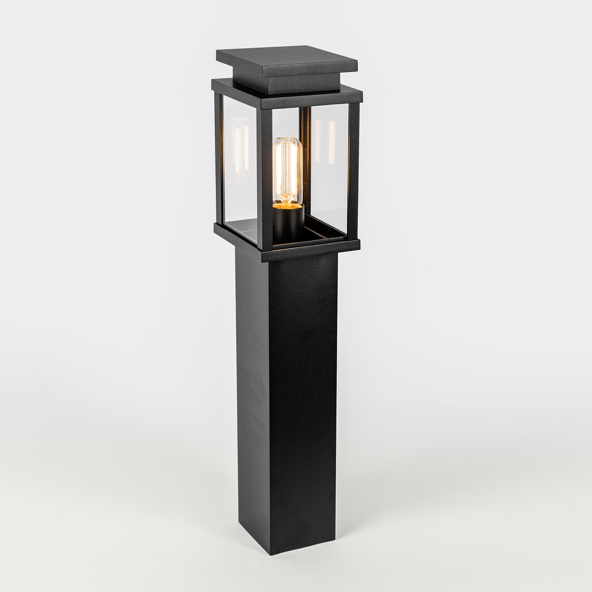 Jersey Tuinlamp Zwart 60cm met LED