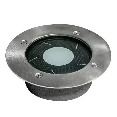 Puck grondspot solar LED