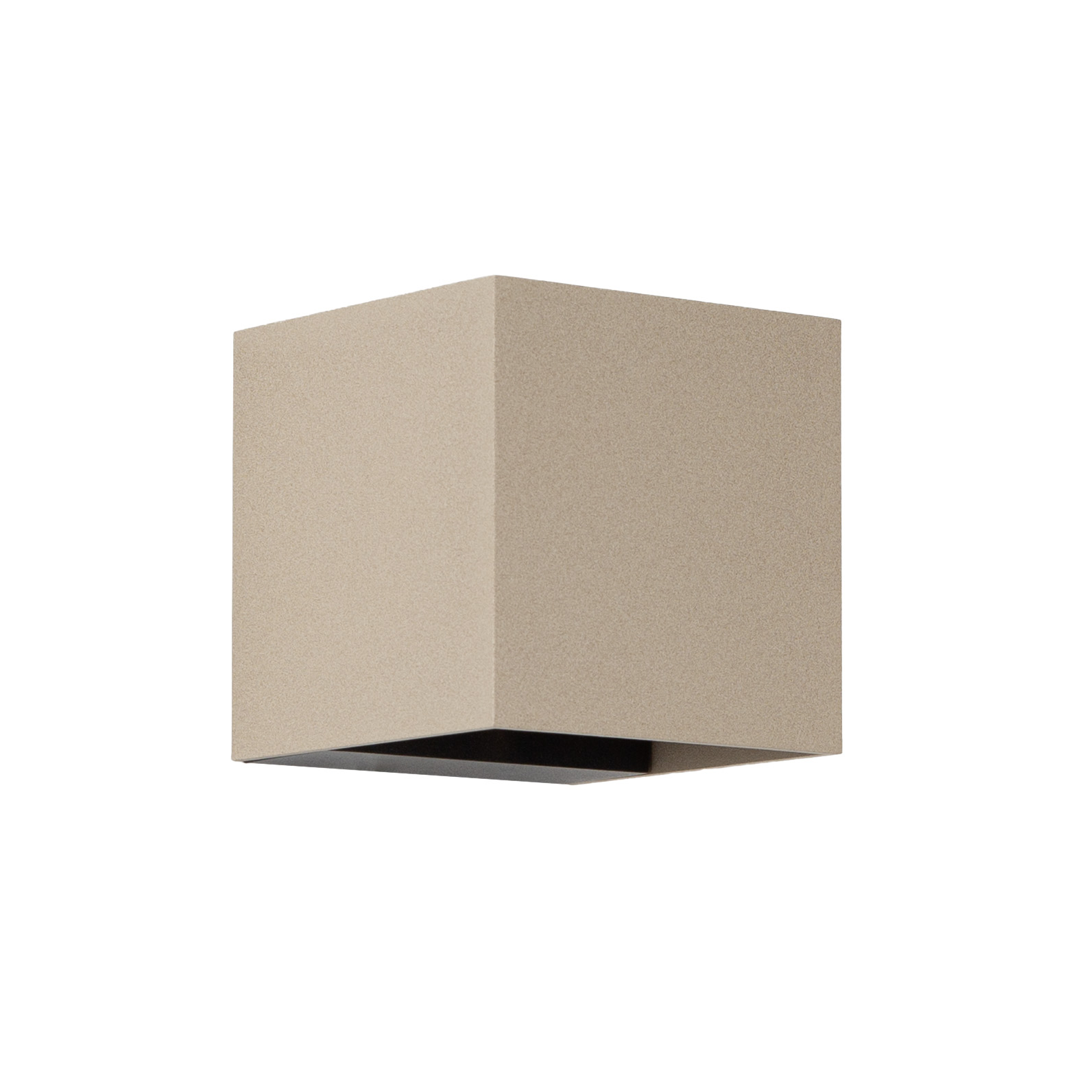 Shift Up&Down Wandlamp Champagne/Zwart met LED