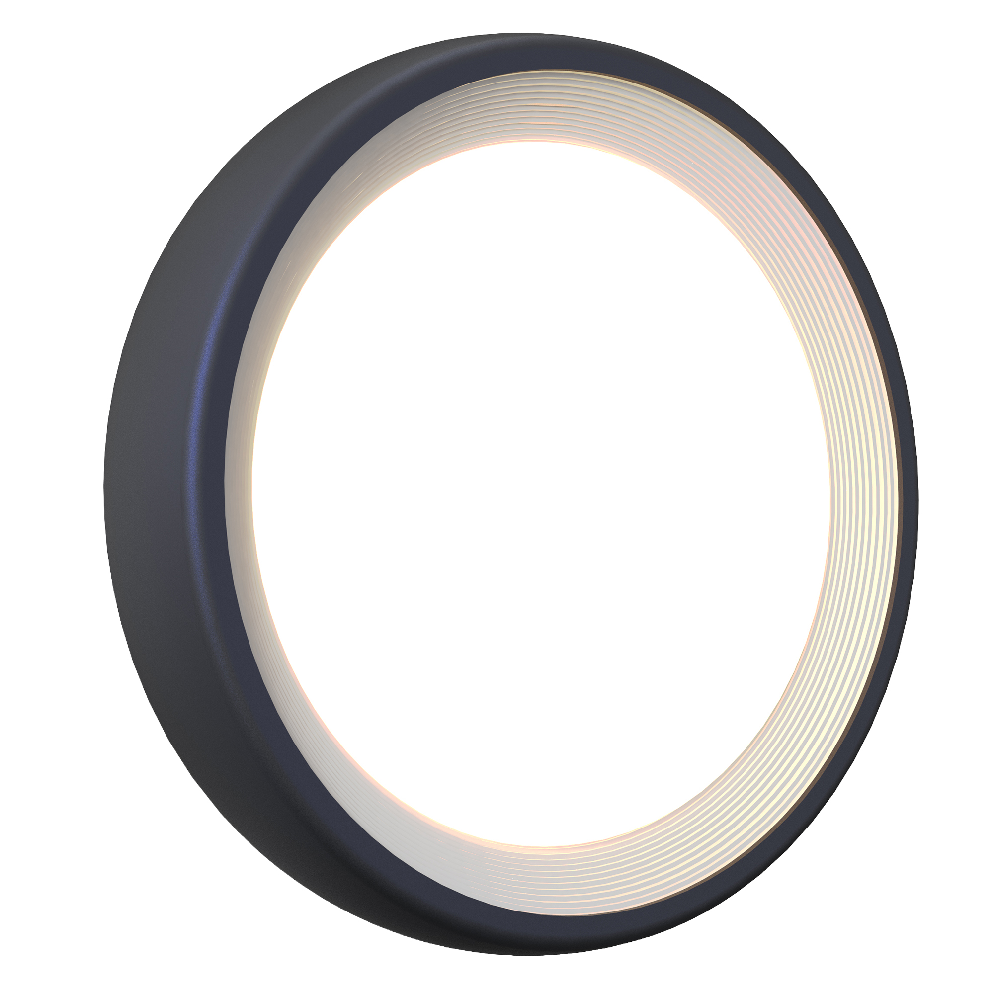 KS Verlichting Flint Muurlamp Zwart Small