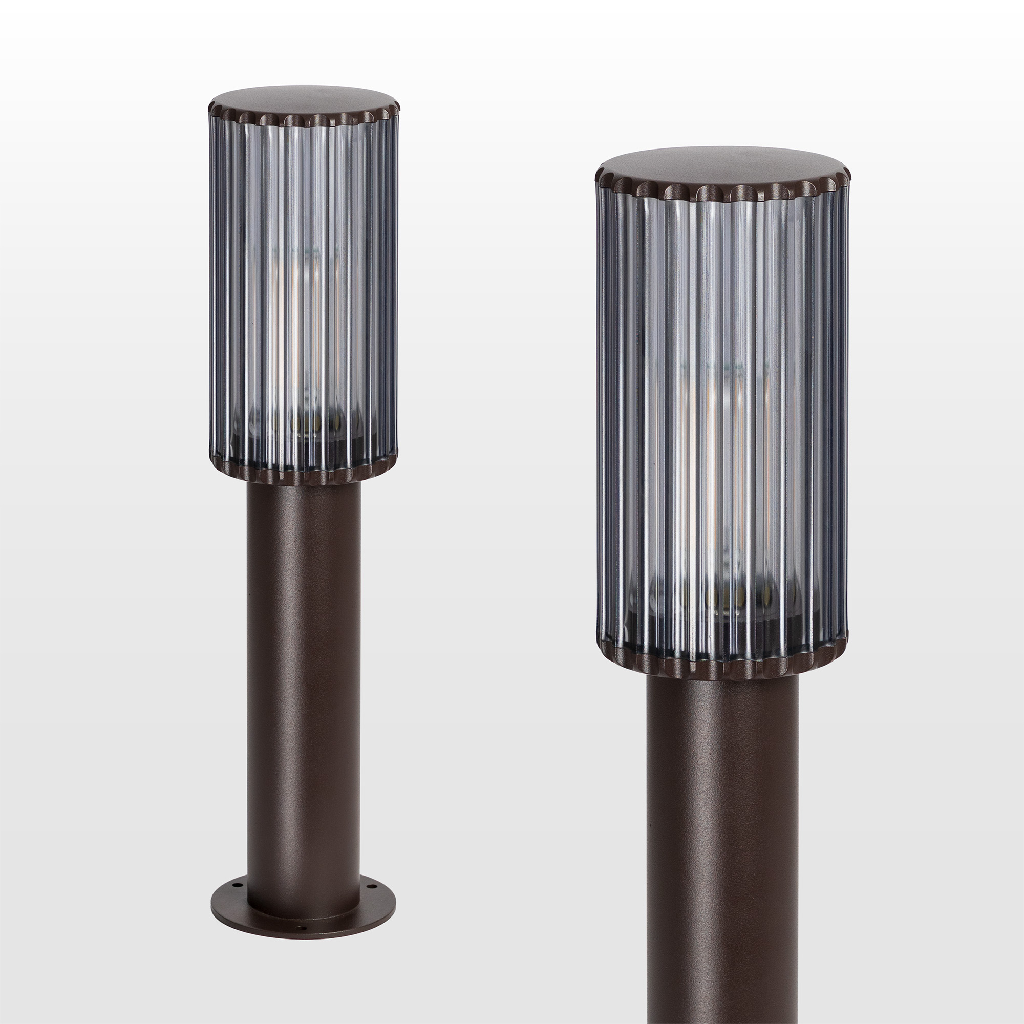 Sablon 3 Tuinlamp Zwartbruin 40cm