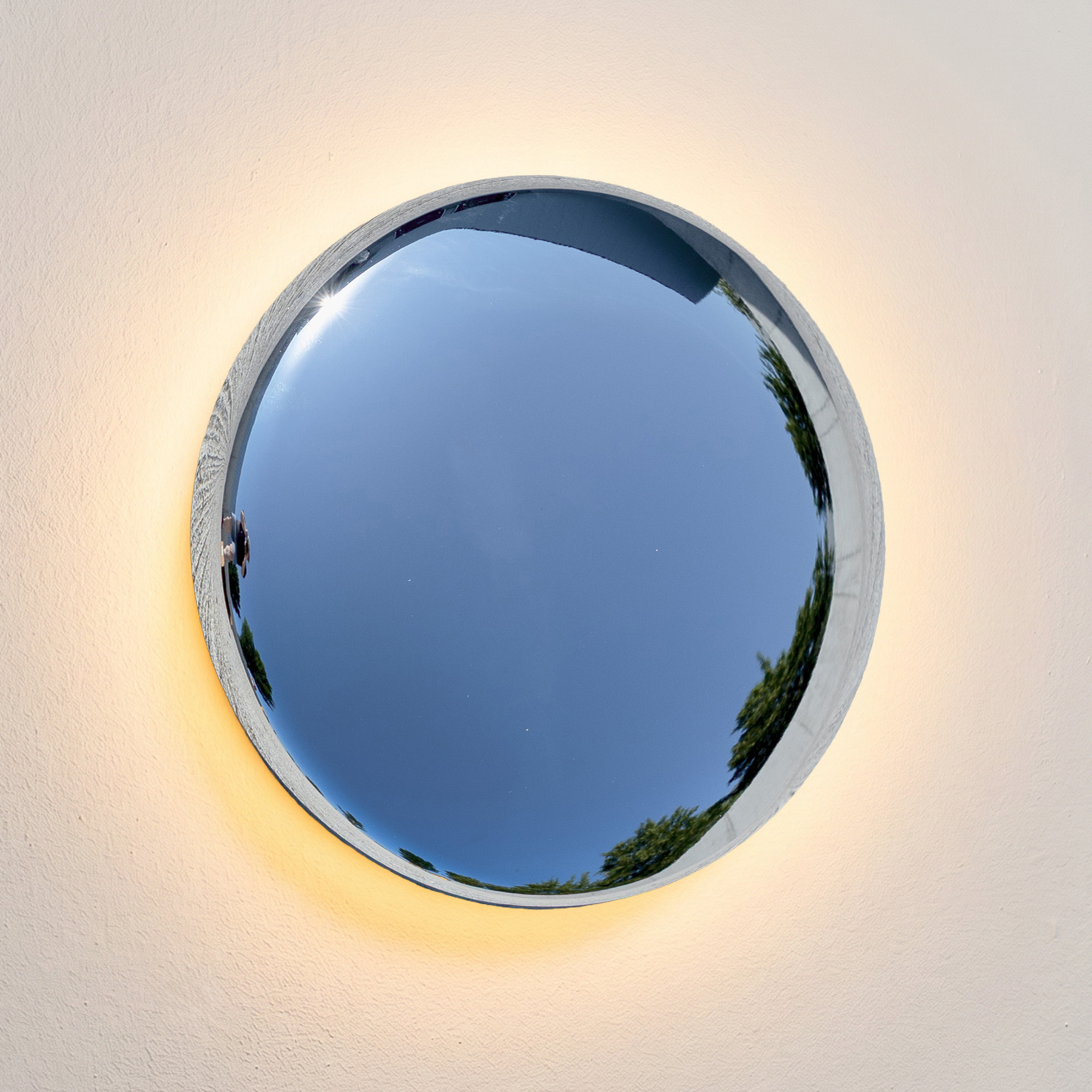 KS Verlichting Auris Muurlamp Chrome