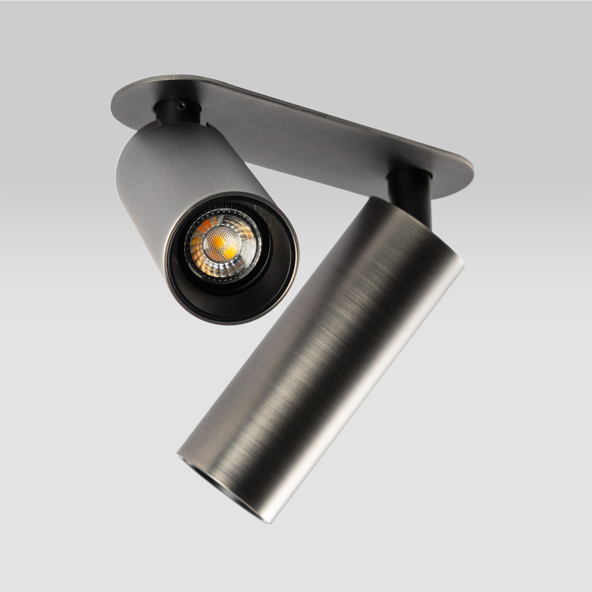 Vigo 2-lichts Inbouwspot Gun Metal