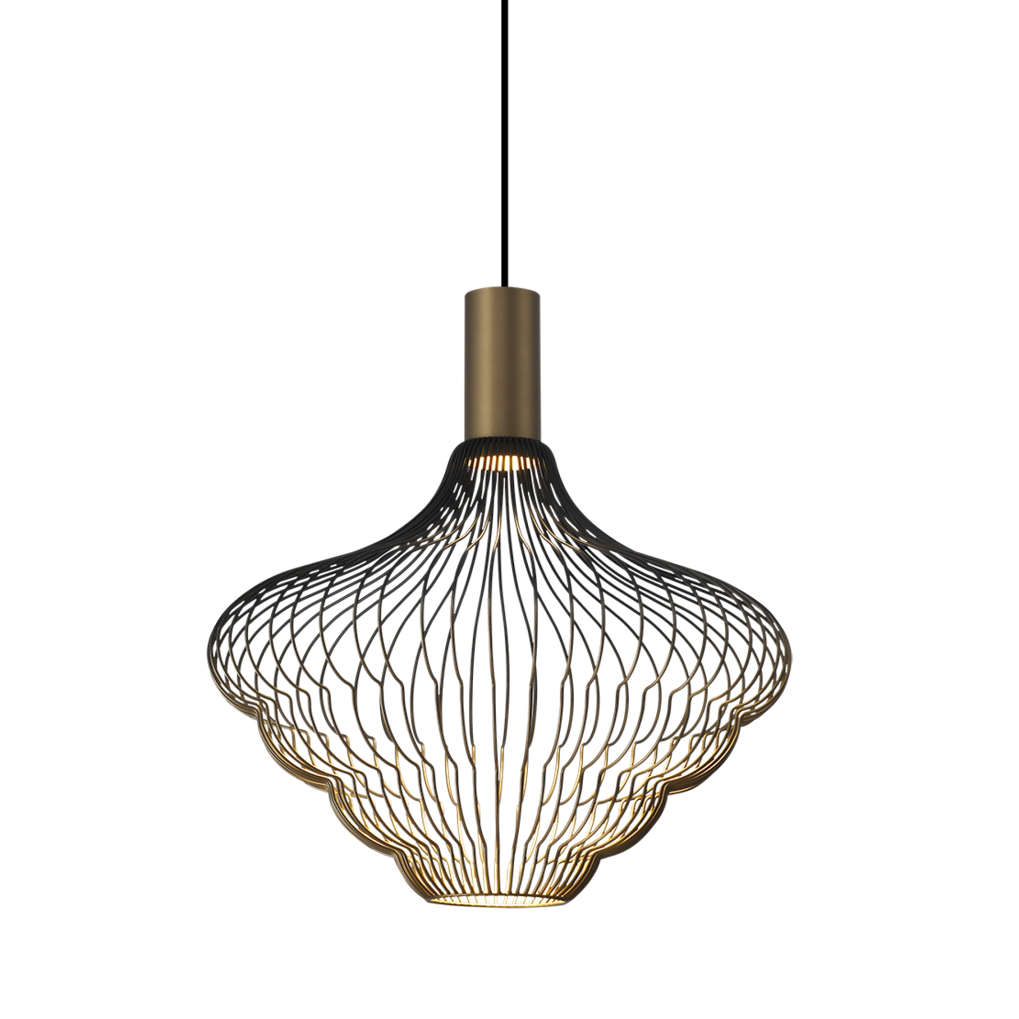 Asli Hanglamp Zacht Brons