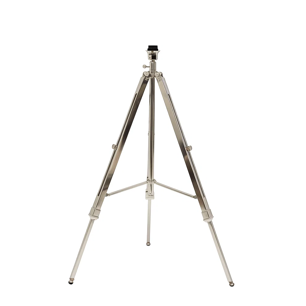 Vloerlamp Mersey Antiek Nikkel