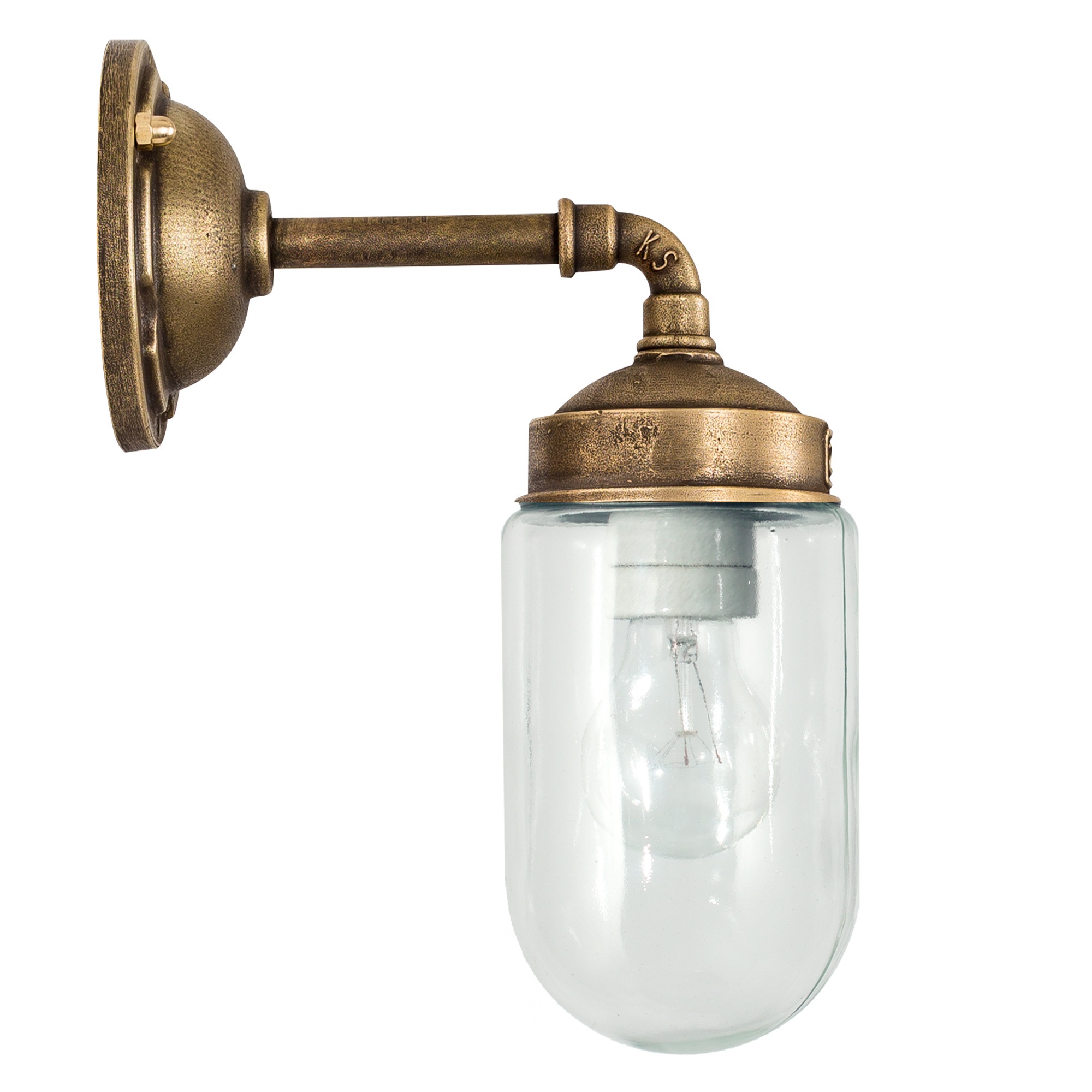Wandlamp Ninety brons Wandlamp Ninety brons