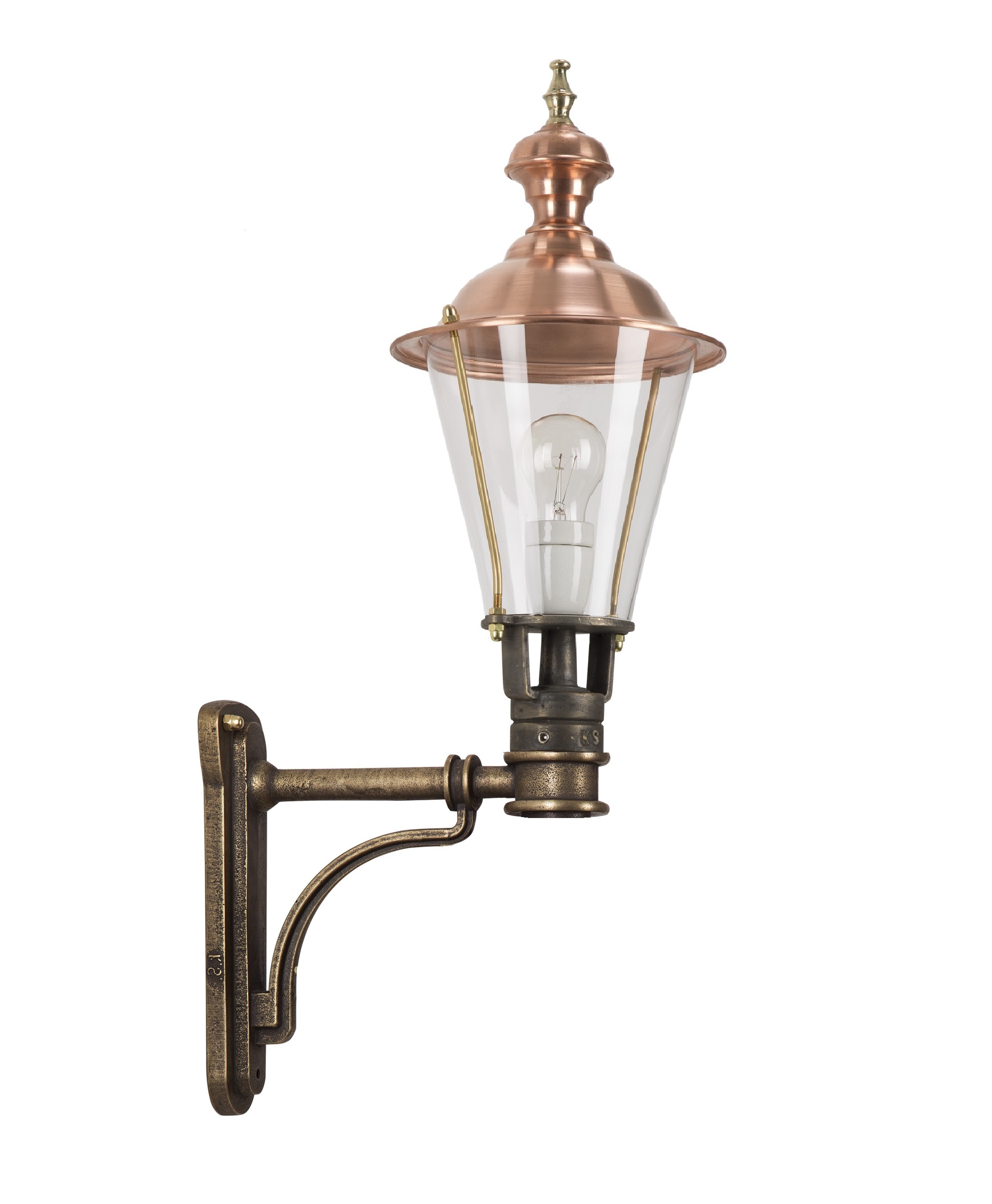 Bronzen wandlamp Glennos Bronzen wandlamp Glennos