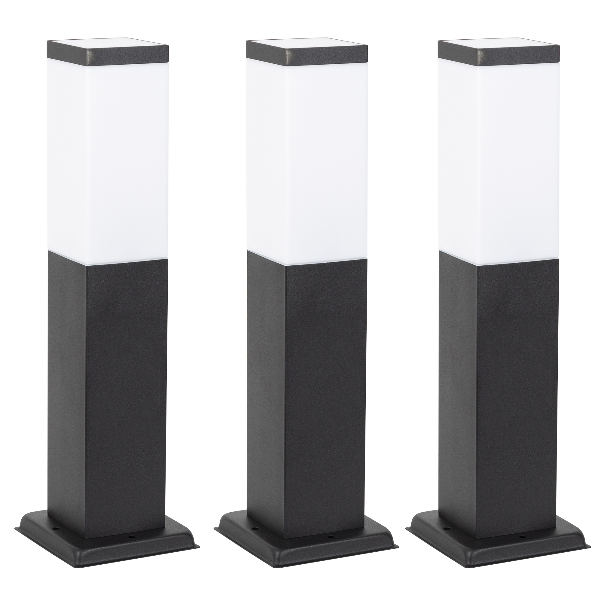 Stein set 3 stuks Tuinlamp zwart