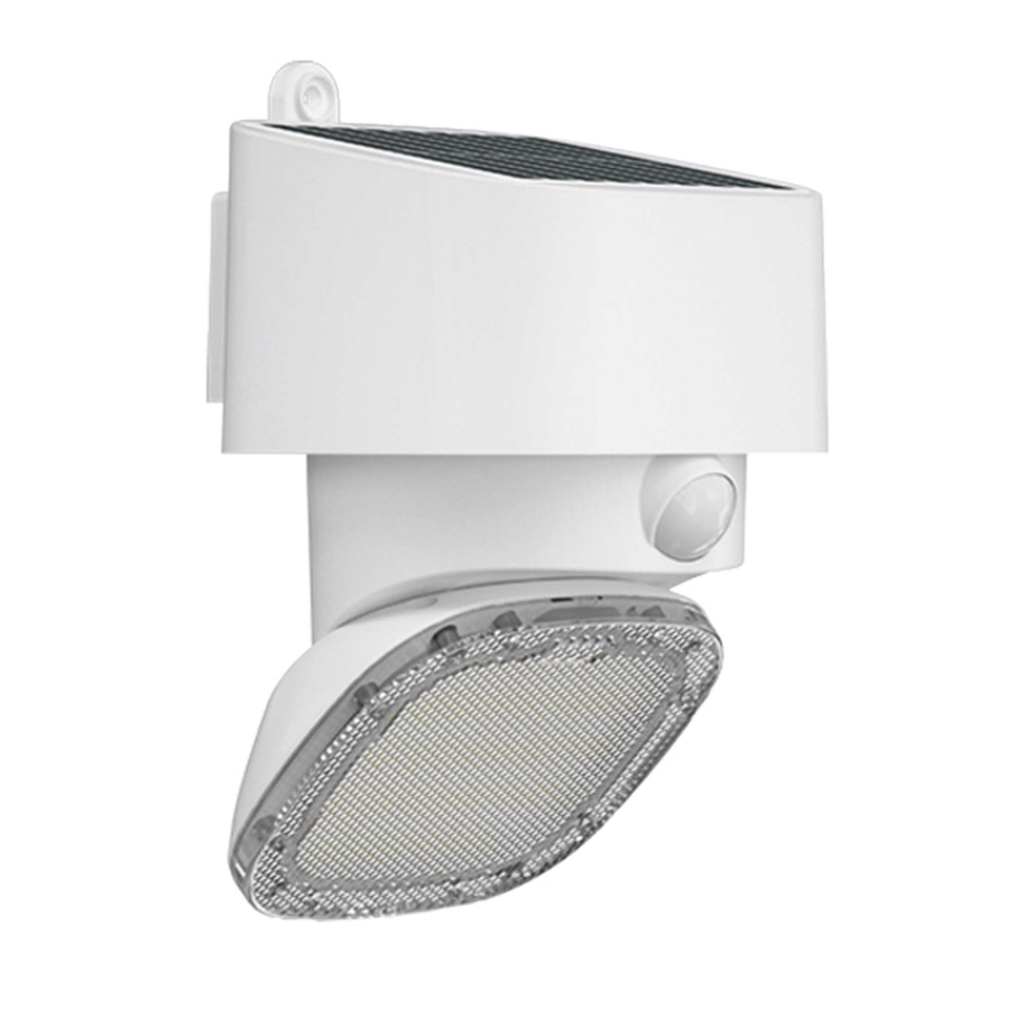 solar wandlamp wit