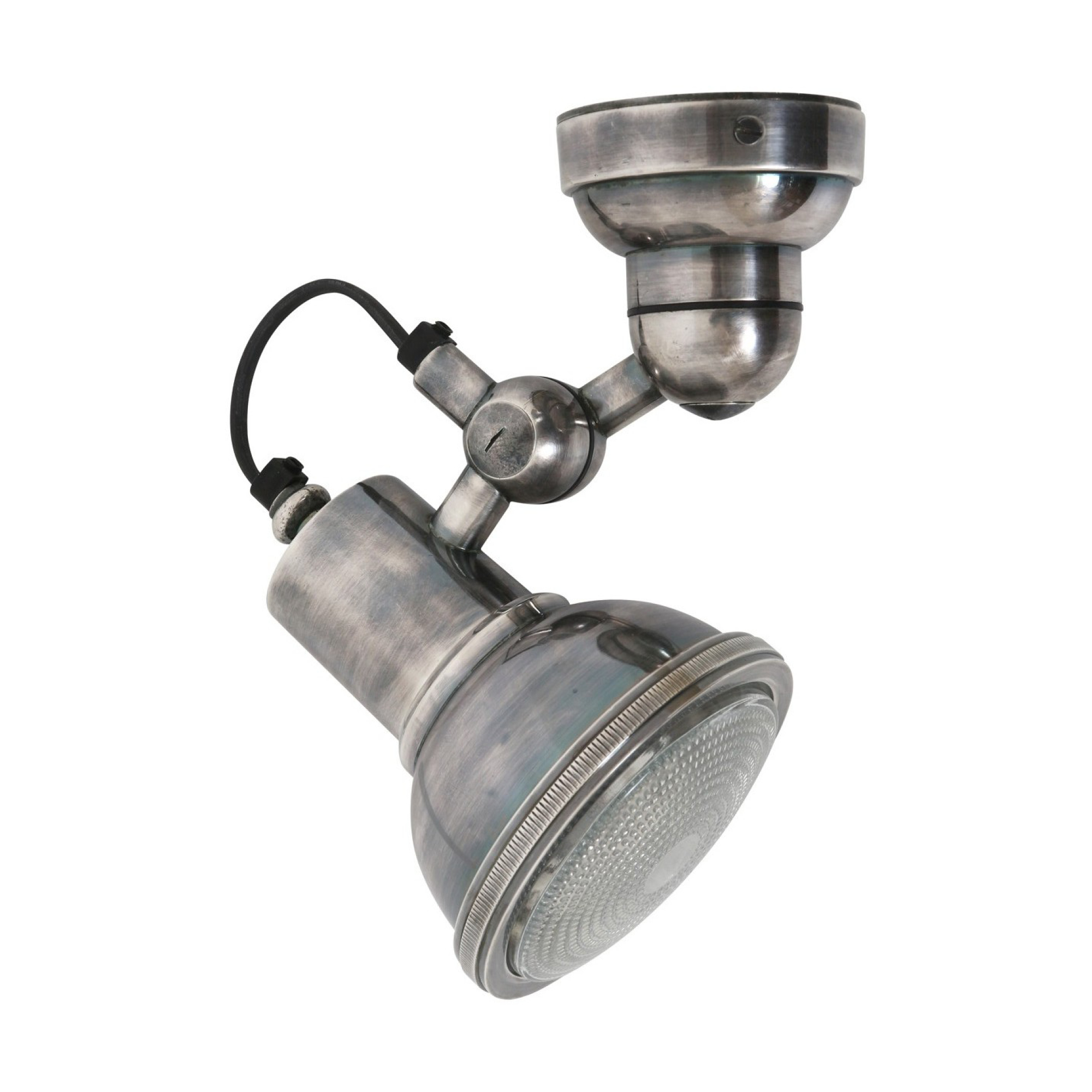 Wandlamp Memphis Antiek Zilver