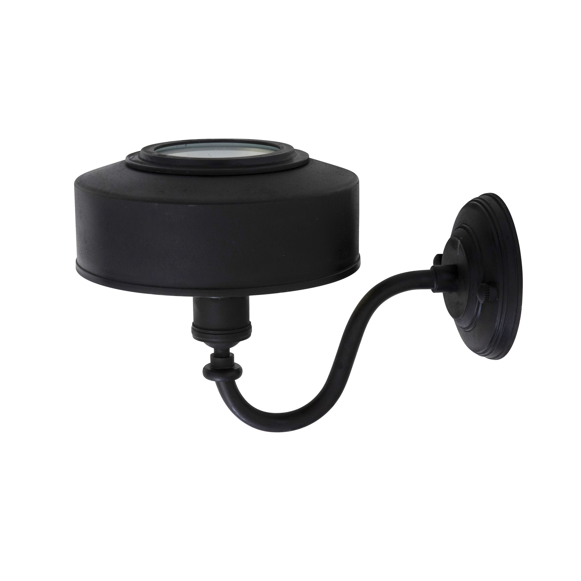 Wandlamp Antibes Antiek Zwart