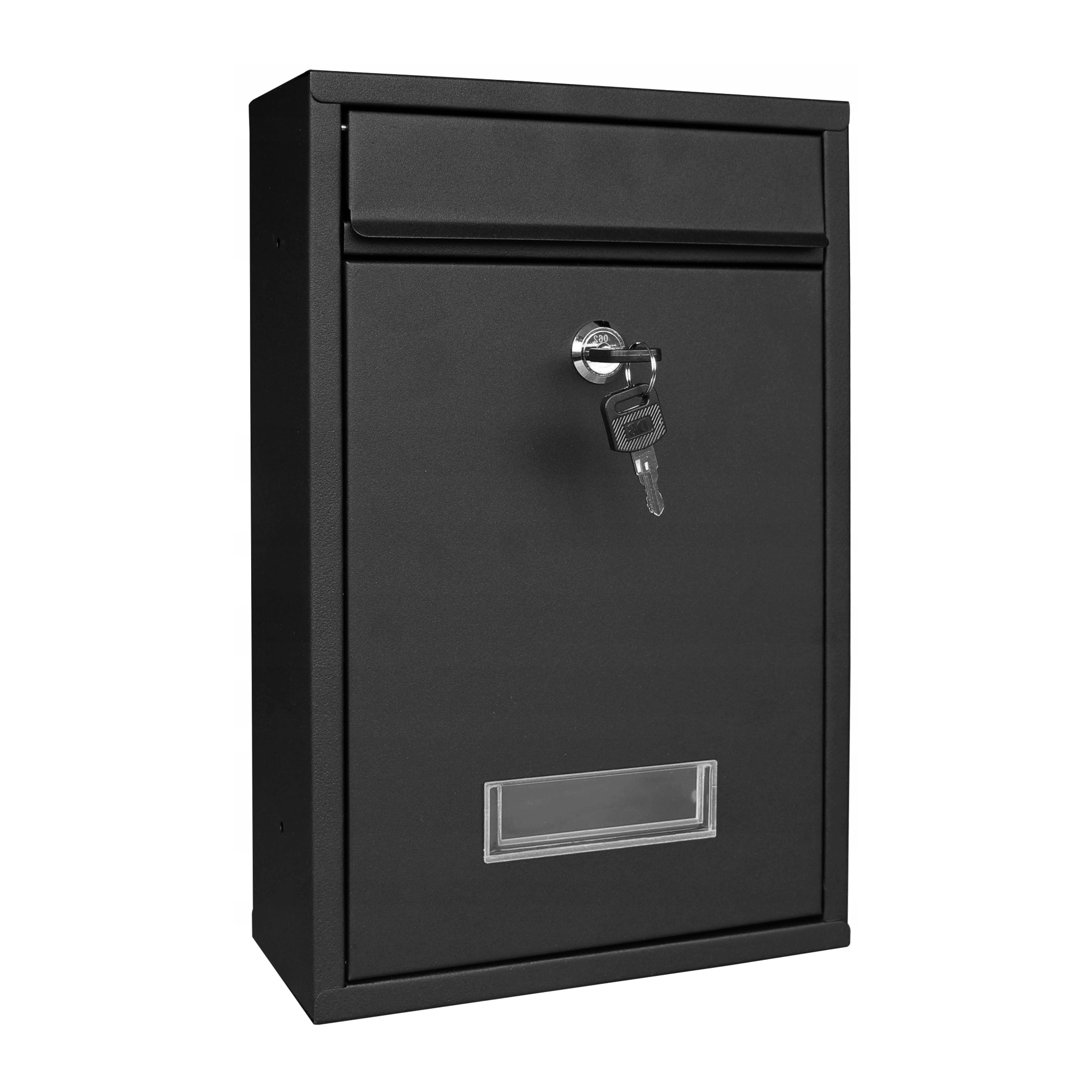 Wandbrievenbus Klein PB1 matzwart