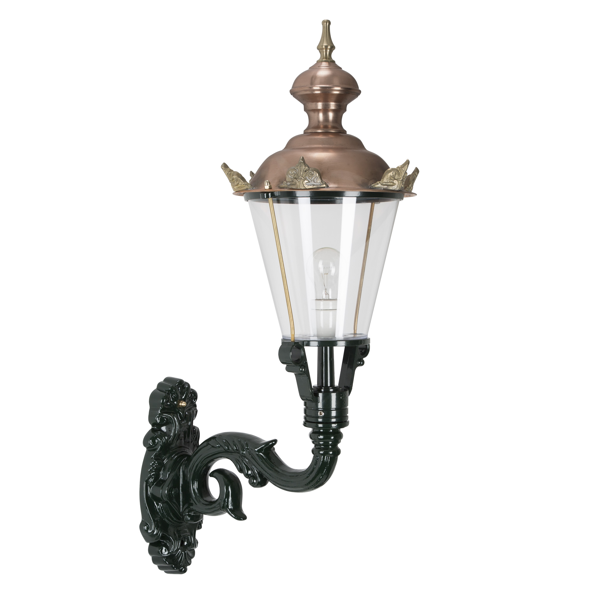 Buitenlamp Volendam 1 XL met Kronen
