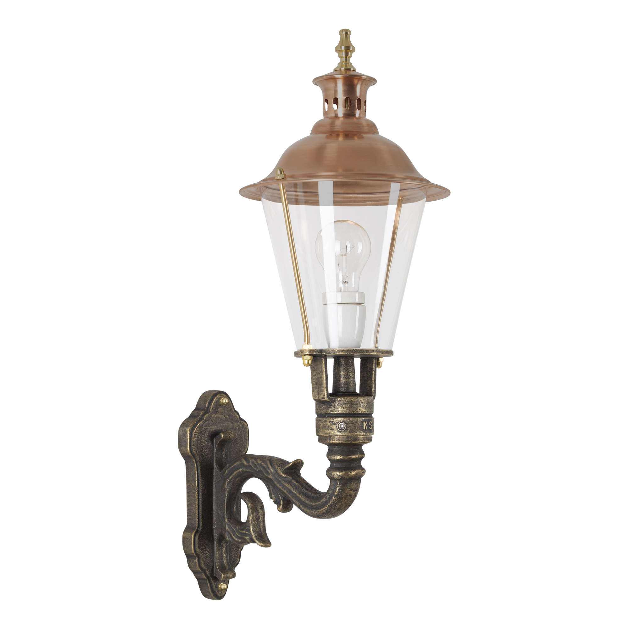Buitenlamp Den Burg Brons E27 weersbestendig IP44 ...
