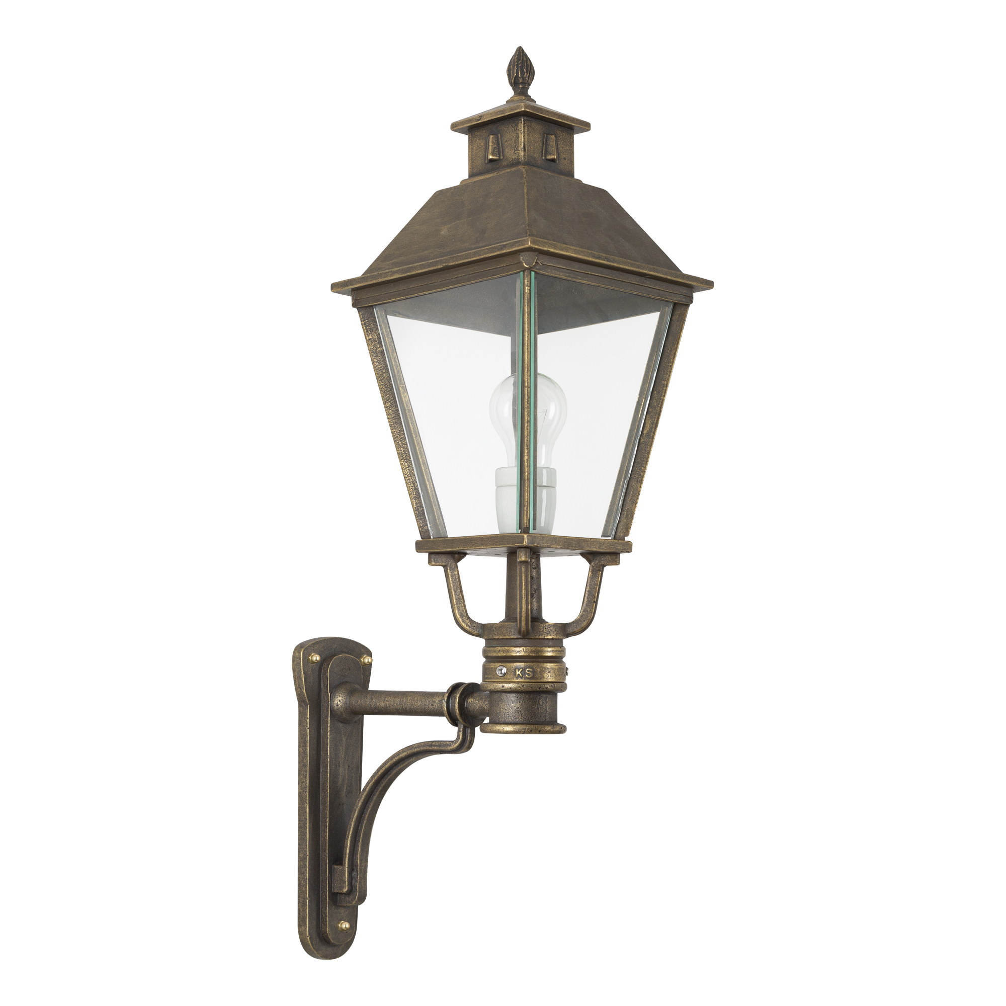 Buitenlamp Brons Bergen Wandlamp Handgemaakt