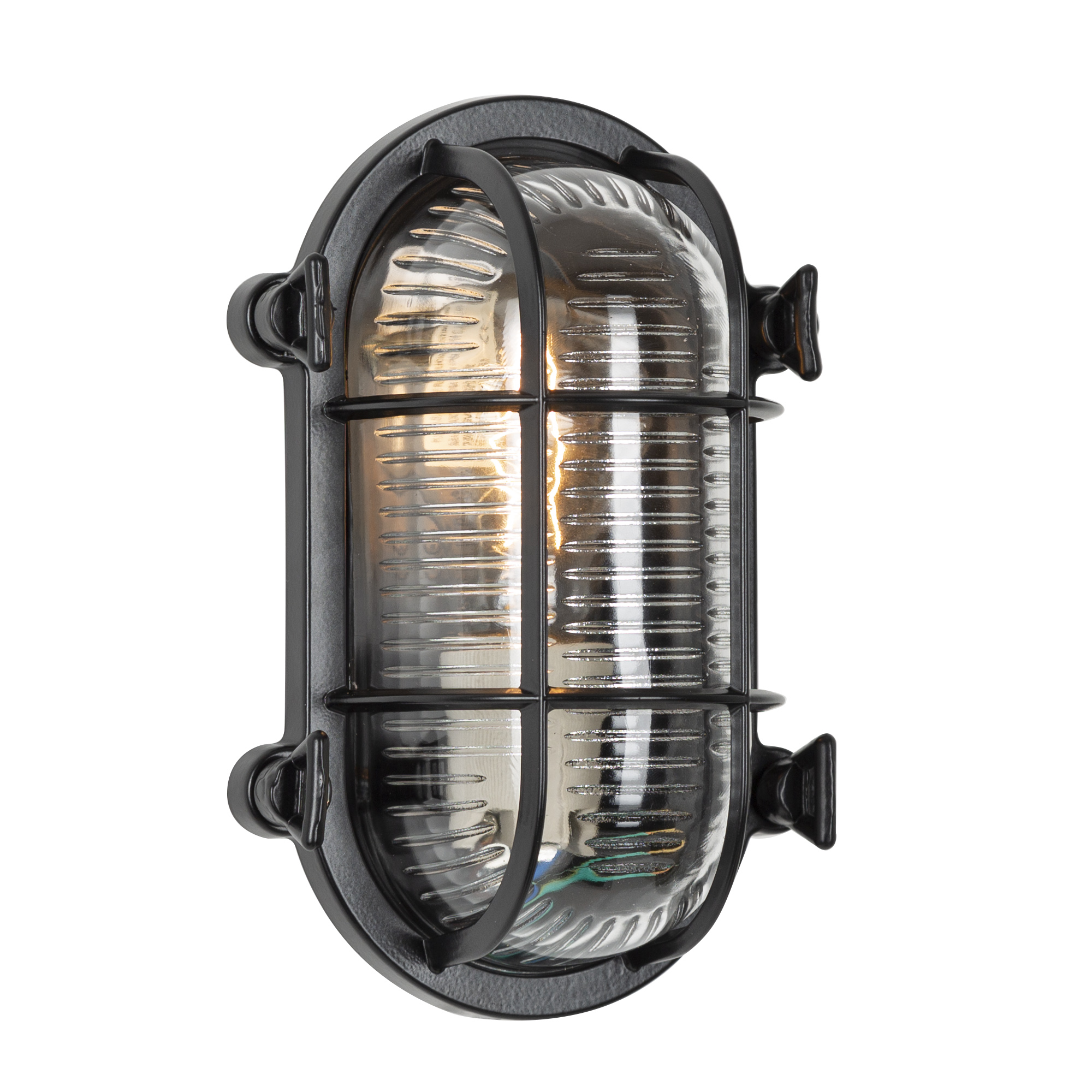 Buitenlamp Ks Nautic III Black plafondlamp / wandl...
