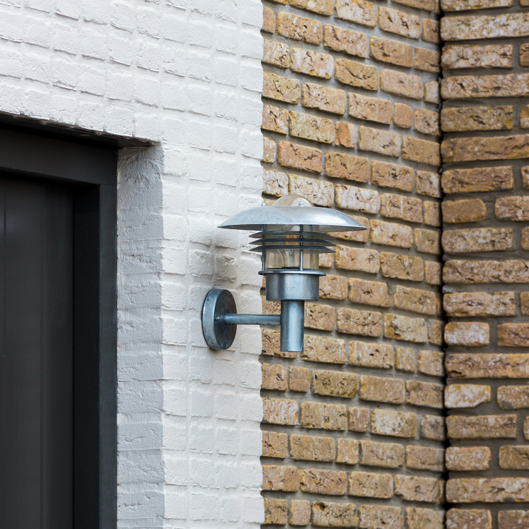 KS Verlichting Riga Muurlamp Zilver