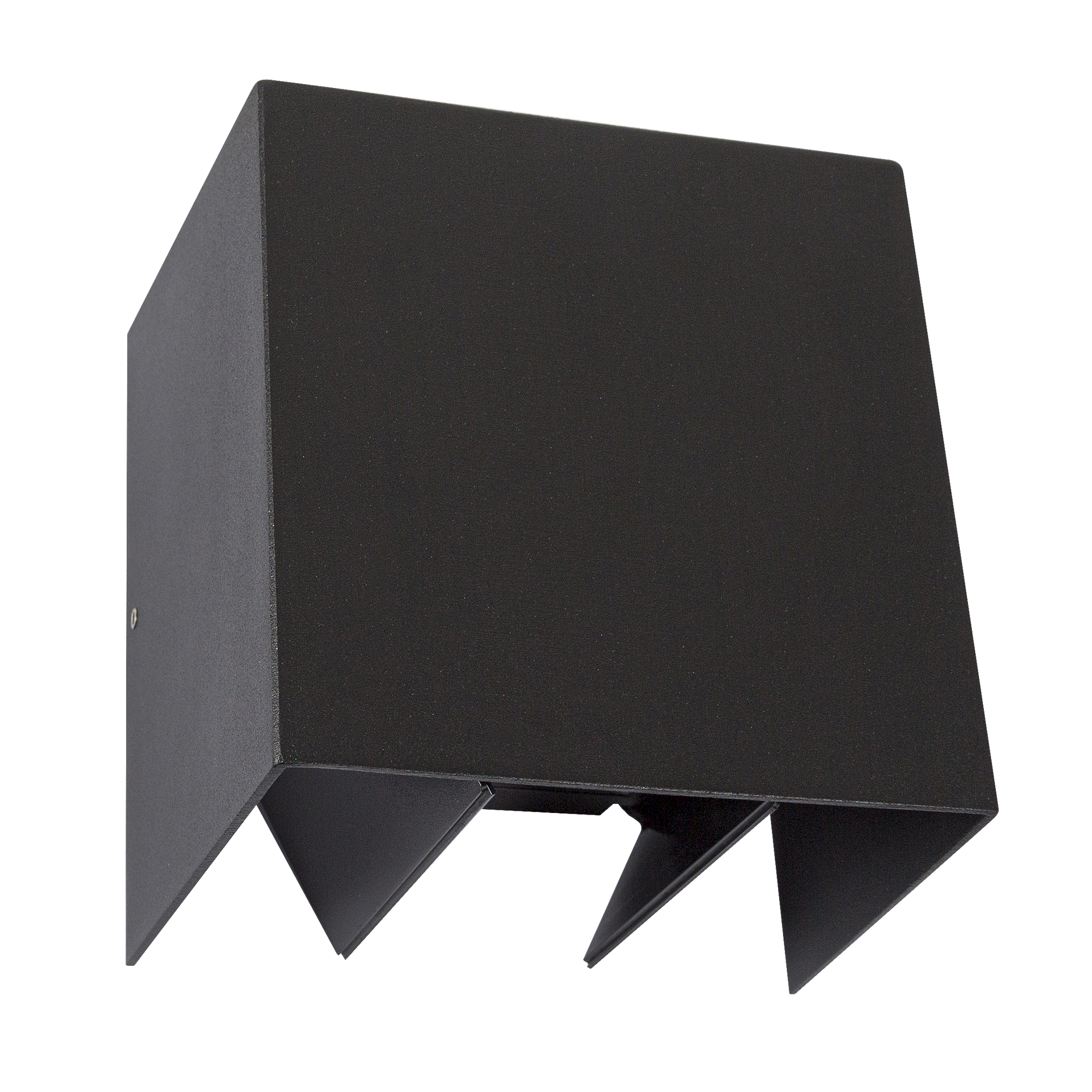 Channel II Up en Down Muurlamp Zwart