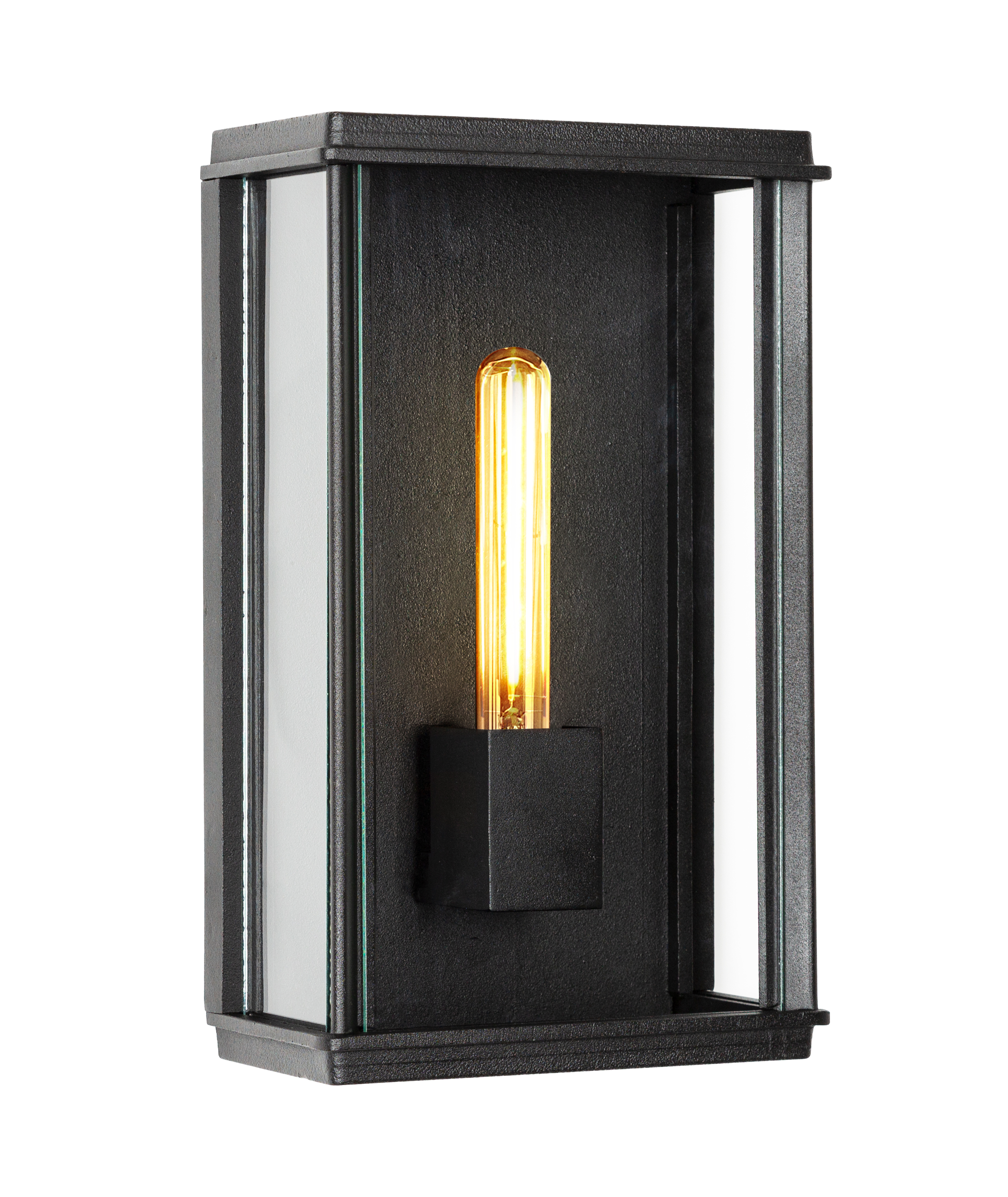 KS Verlichting Capital Muurlamp Vlak Zwart Extra Large