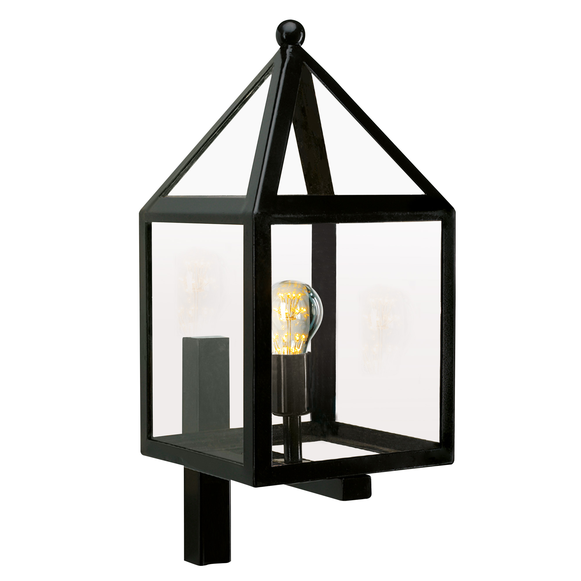 Buitenlamp Leusden Zwart