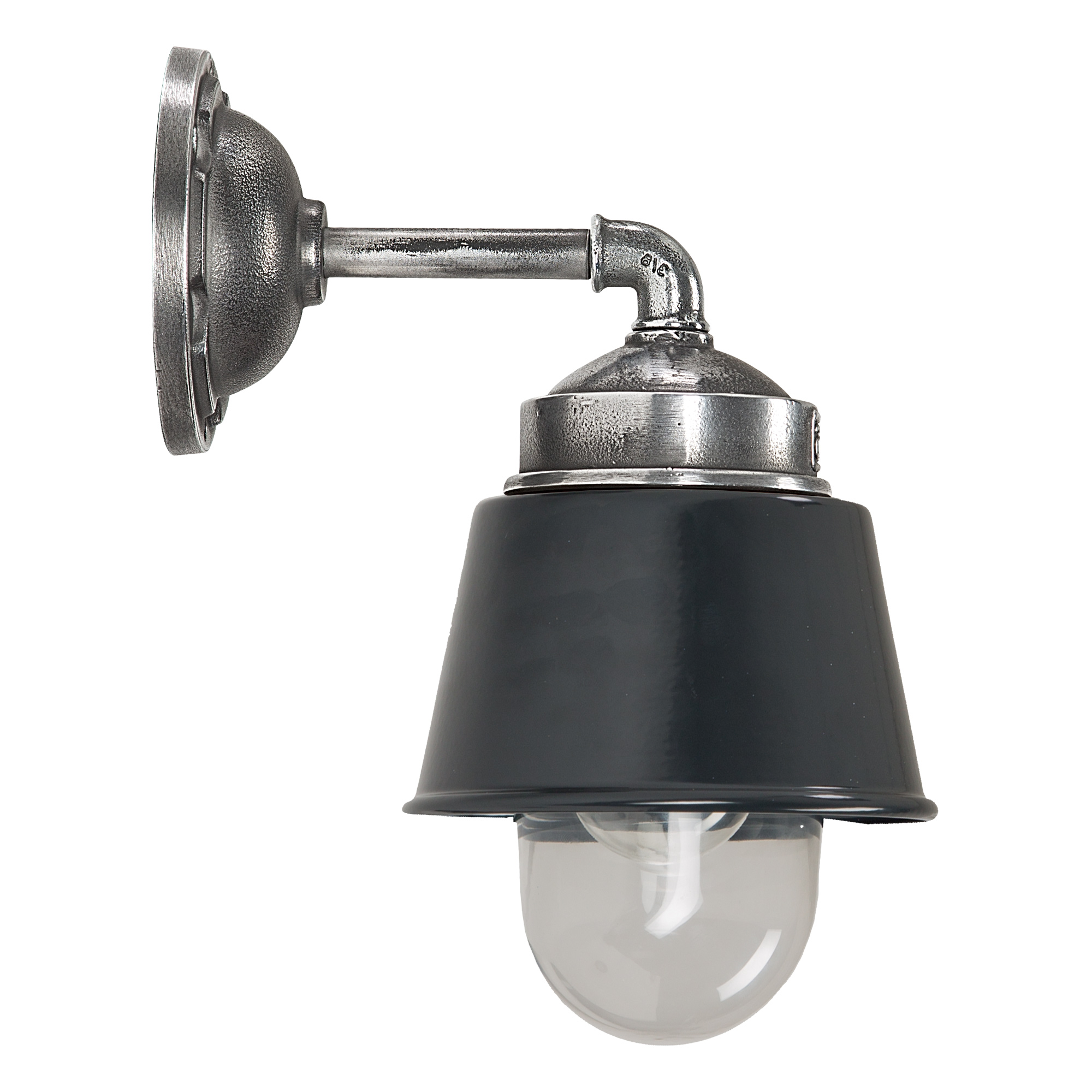 Kostas 90 Muurlamp Antraciet