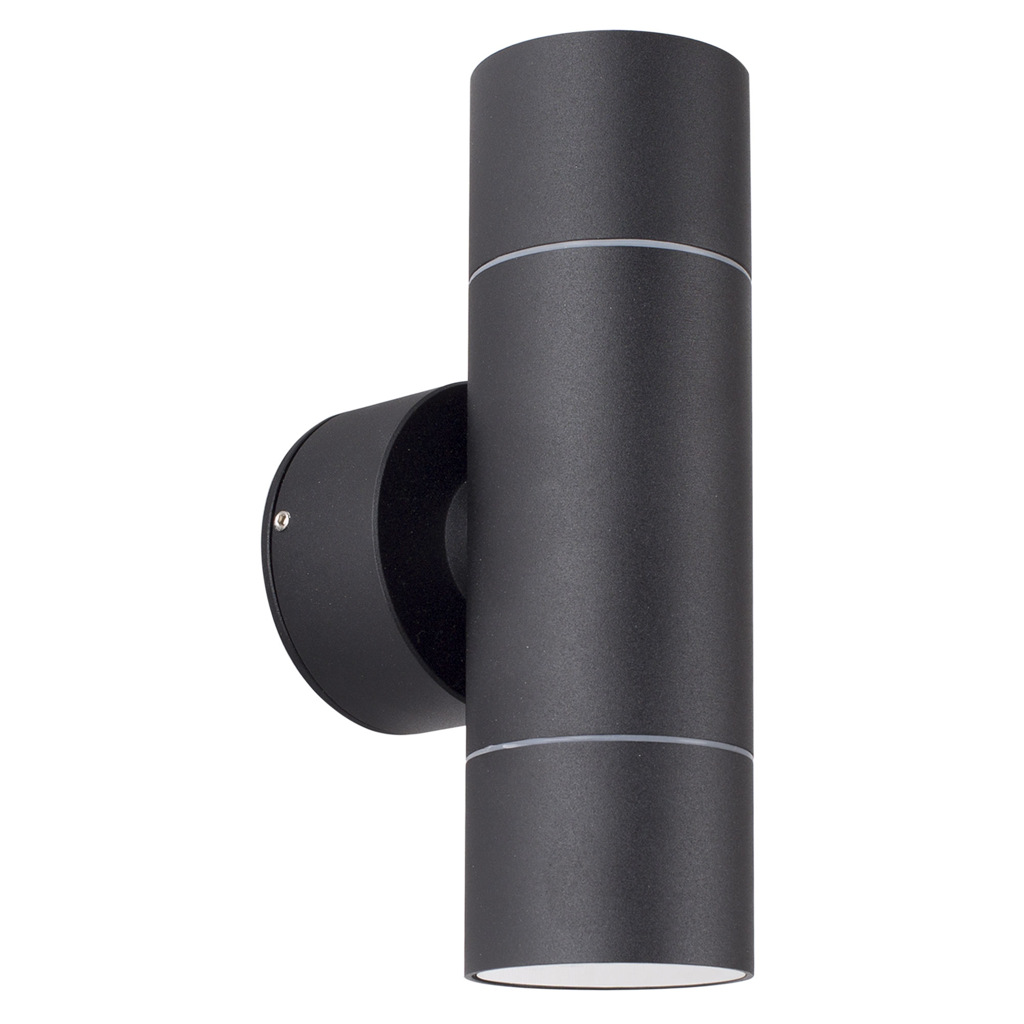 Ray Up en Down Muurlamp Zwart met LED