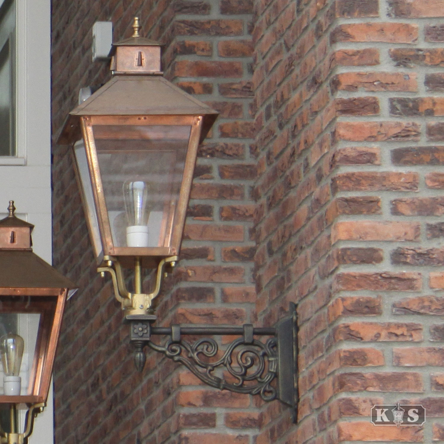 Buitenlamp Wolfsburg XL Brons