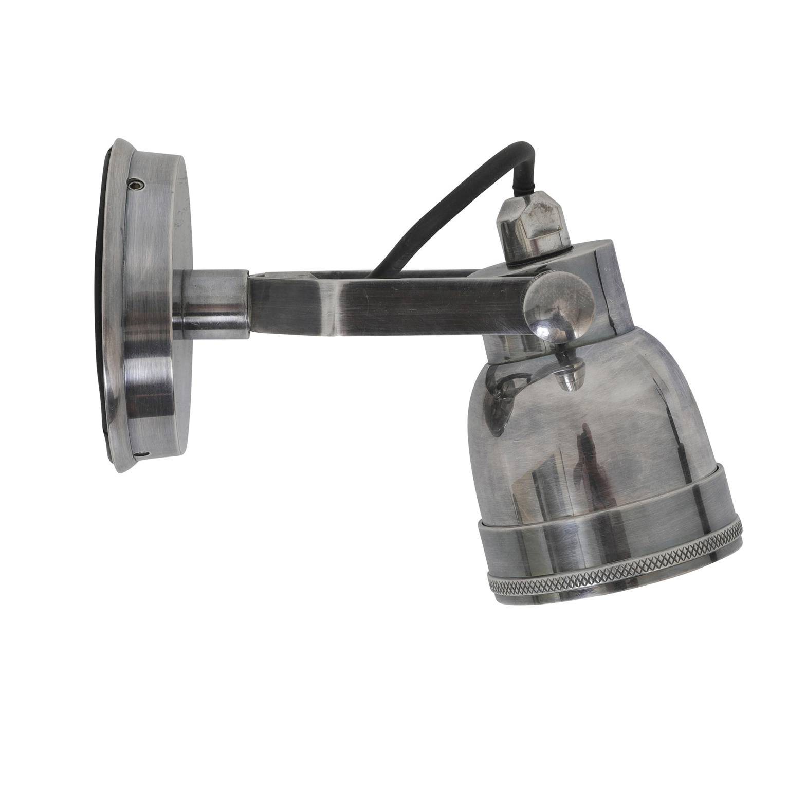 Buitenlamp Indigo wandspot zilver Buitenlamp Indigo wandspot zilver