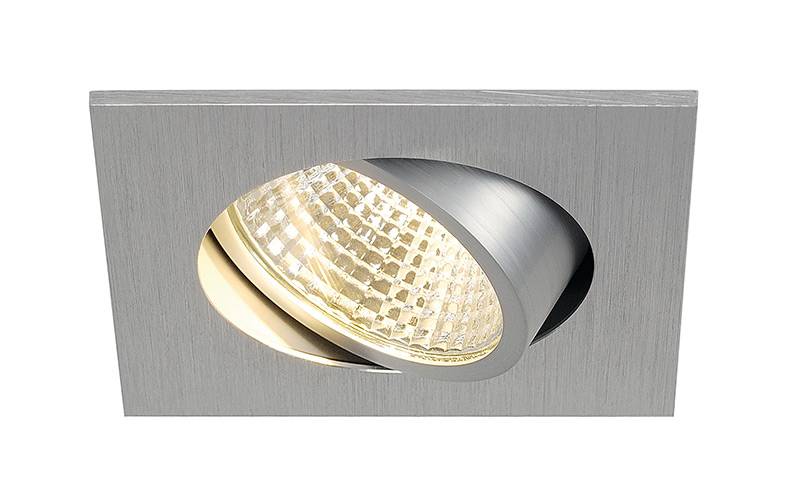 New Tria Led 3w Square Set Alu 1xled 3000k New Tria Led 3w Square Set Alu 1xled 3000k
