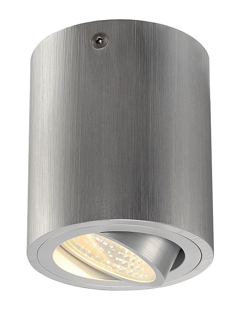 Triledo Round Cl Alu Geborsteld 1xled 3000k Triledo Round Cl Alu Geborsteld 1xled 3000k