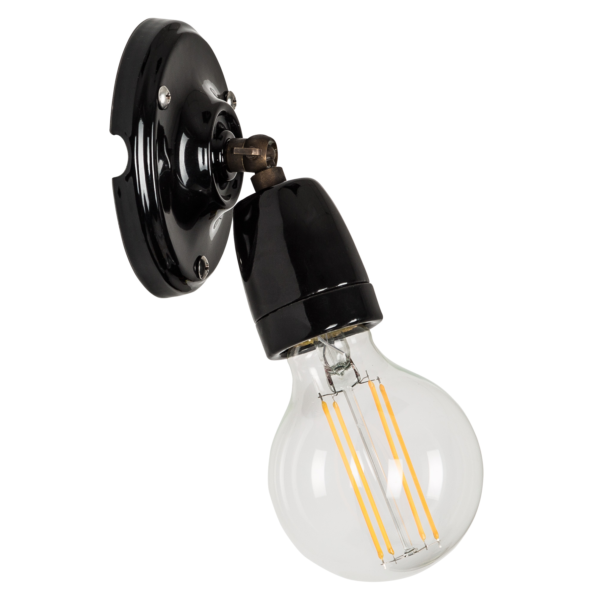 Wandlamp Esther zwart Wandlamp Esther zwart