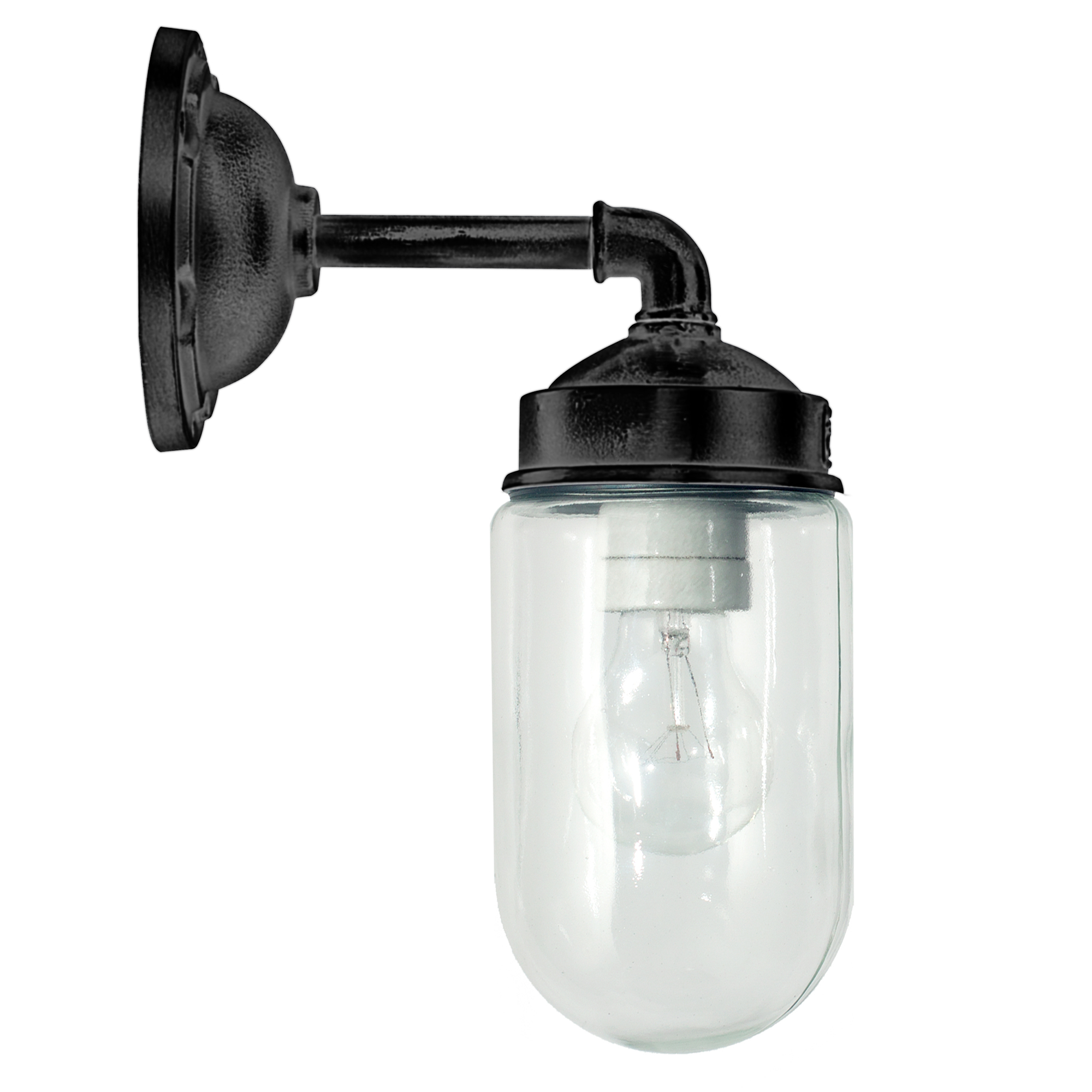 Wandlamp Ninety zwart