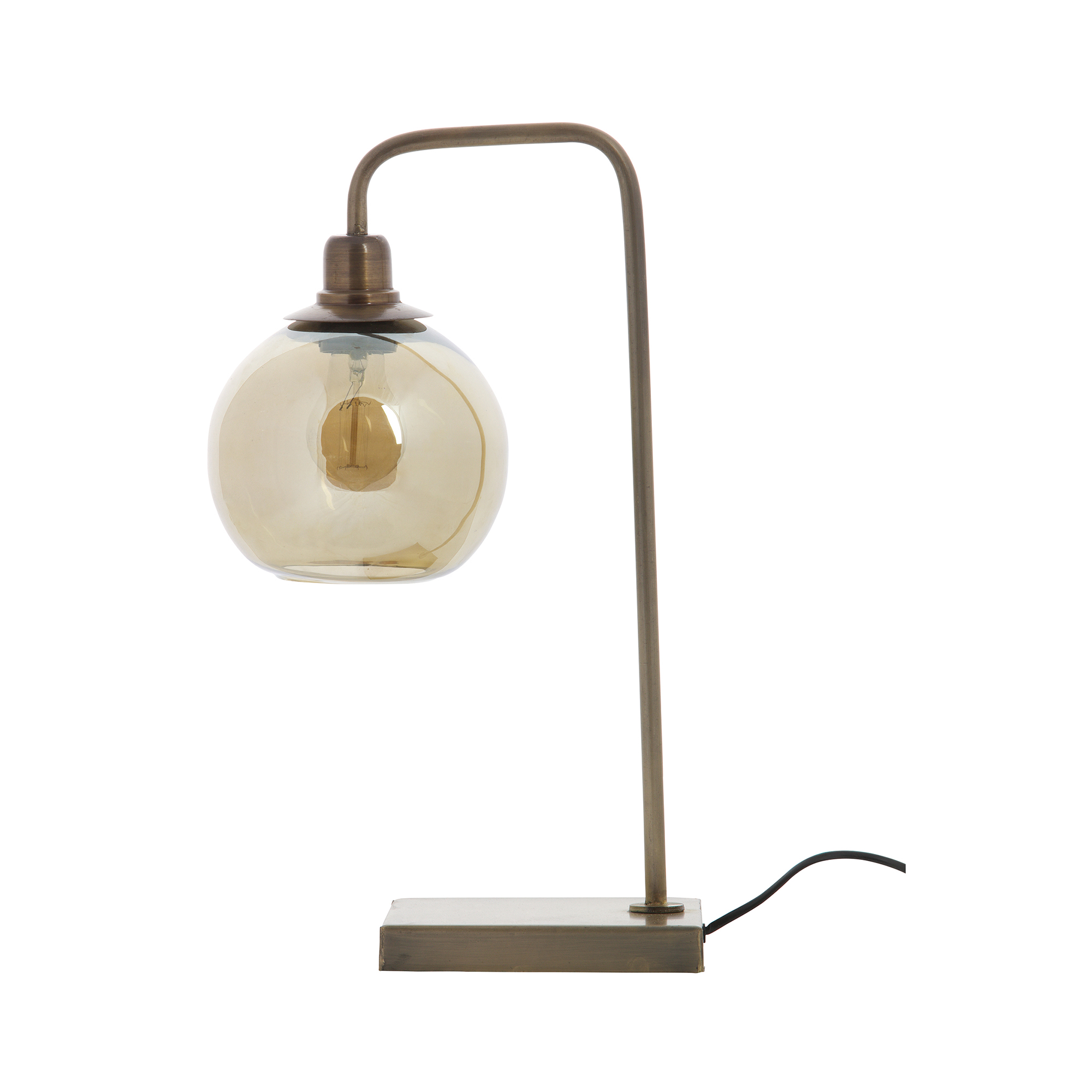 BePure tafellamp Lantern antique brass BePure tafellamp Lantern antique brass