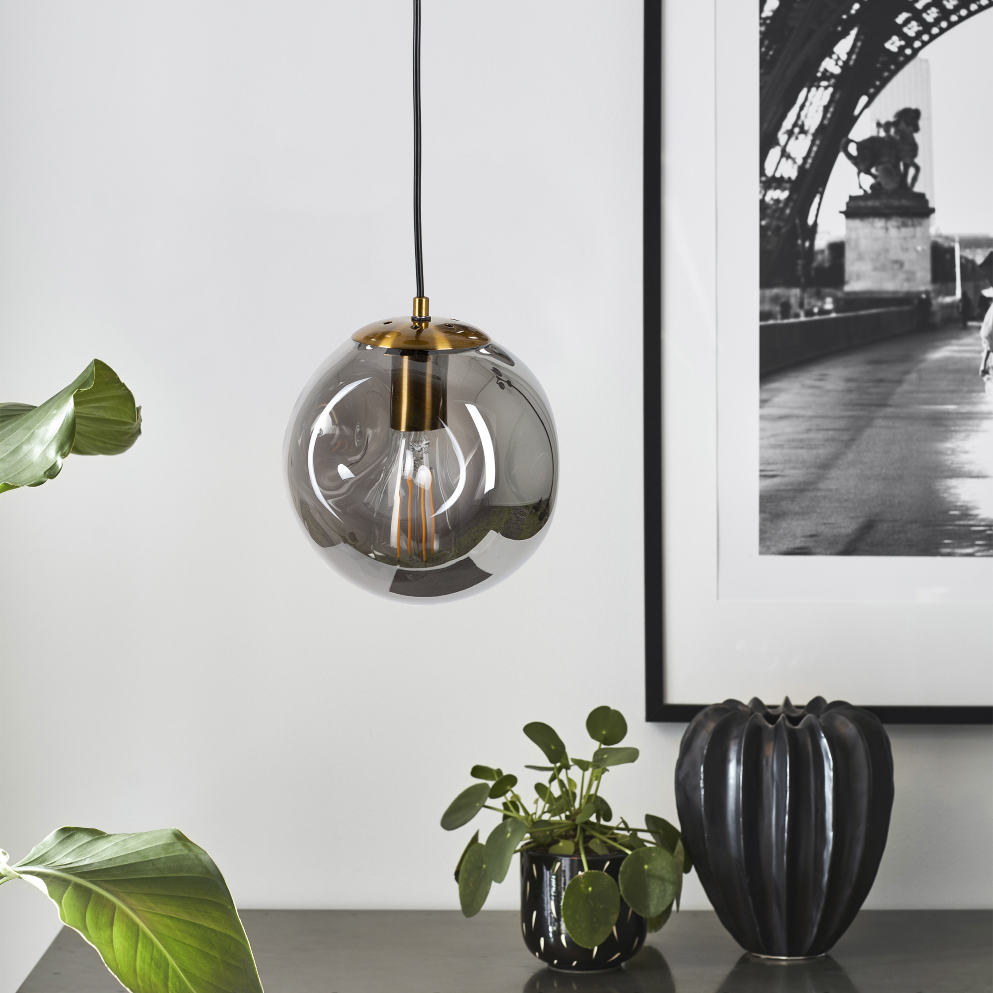 Orbs hanglamp 1-lichts rond Orbs hanglamp 1-lichts rond