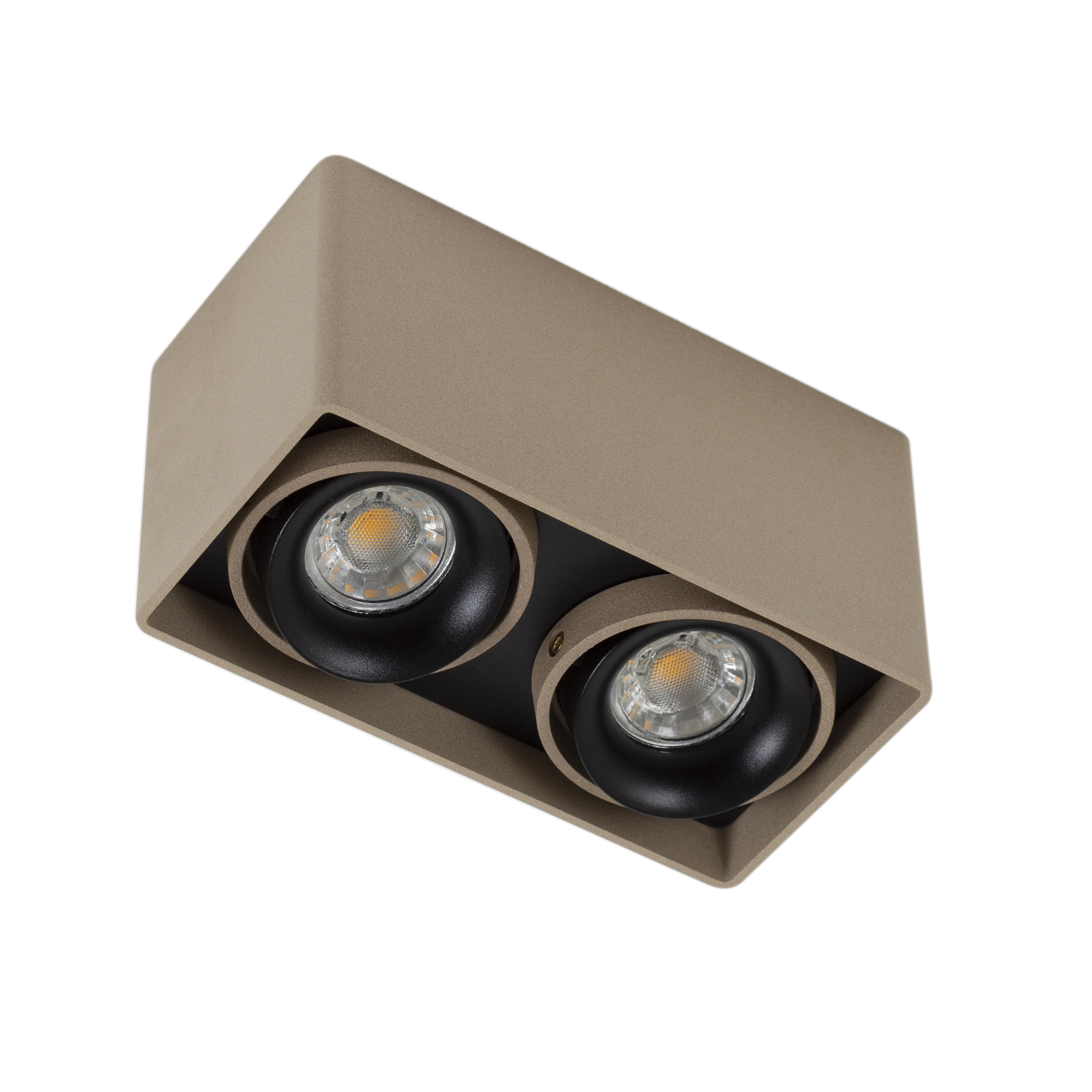 Opbouwspot Bjorn 2 champagne Opbouwspot Bjorn 2 champagne