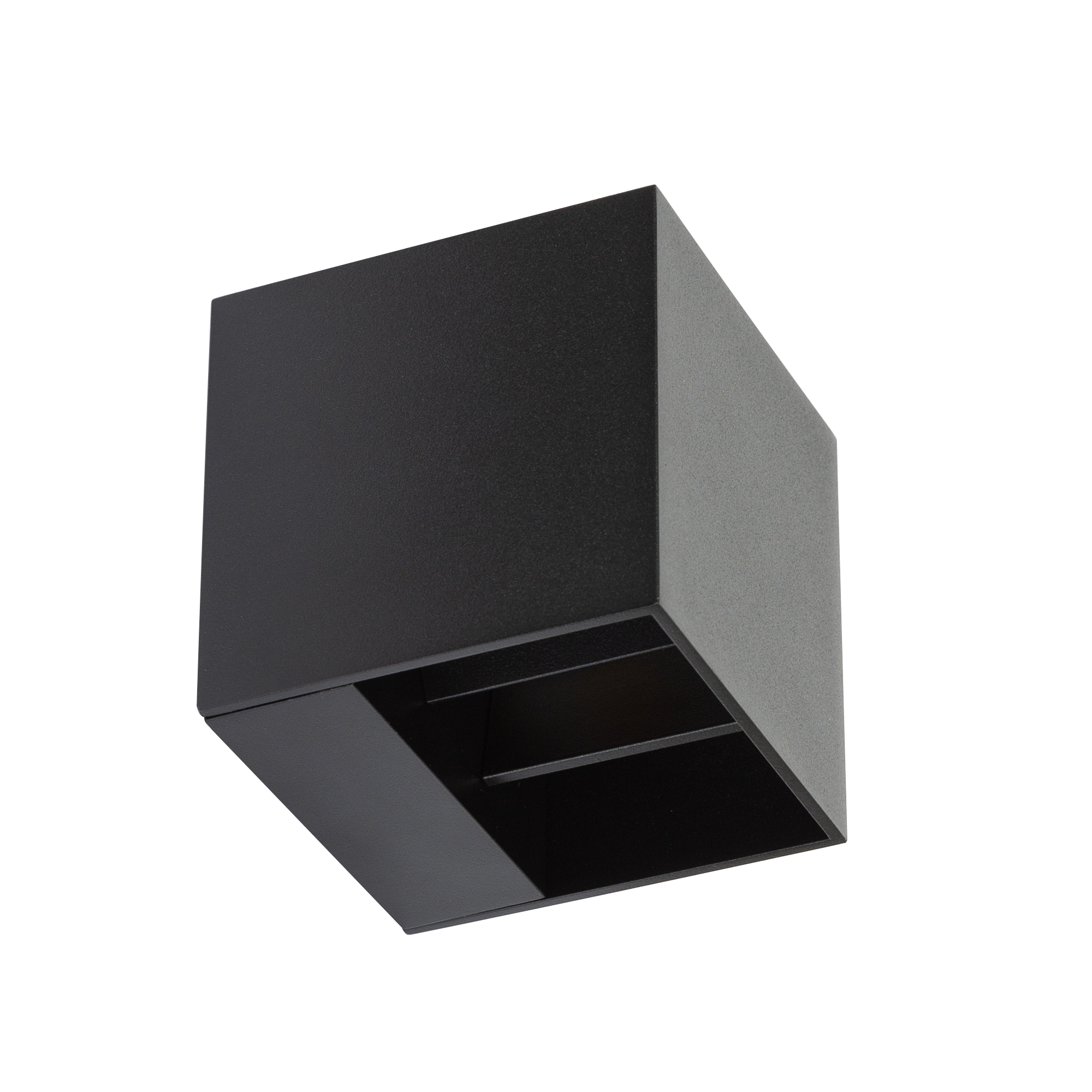 Wandlamp Shift up- en downlighter muurlamp zwart
