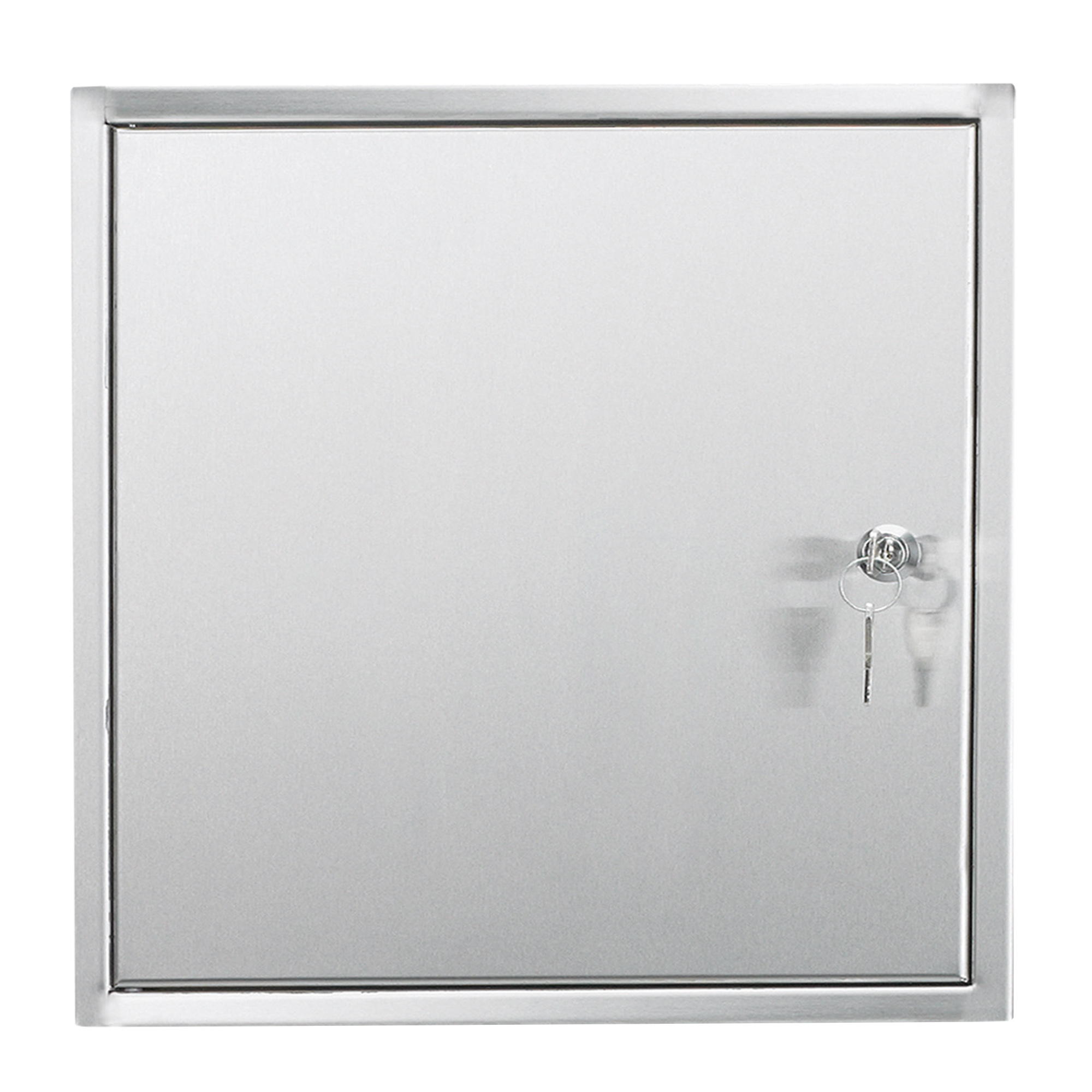 RVS brievenbus deur inbouw RVS brievenbus deur inbouw