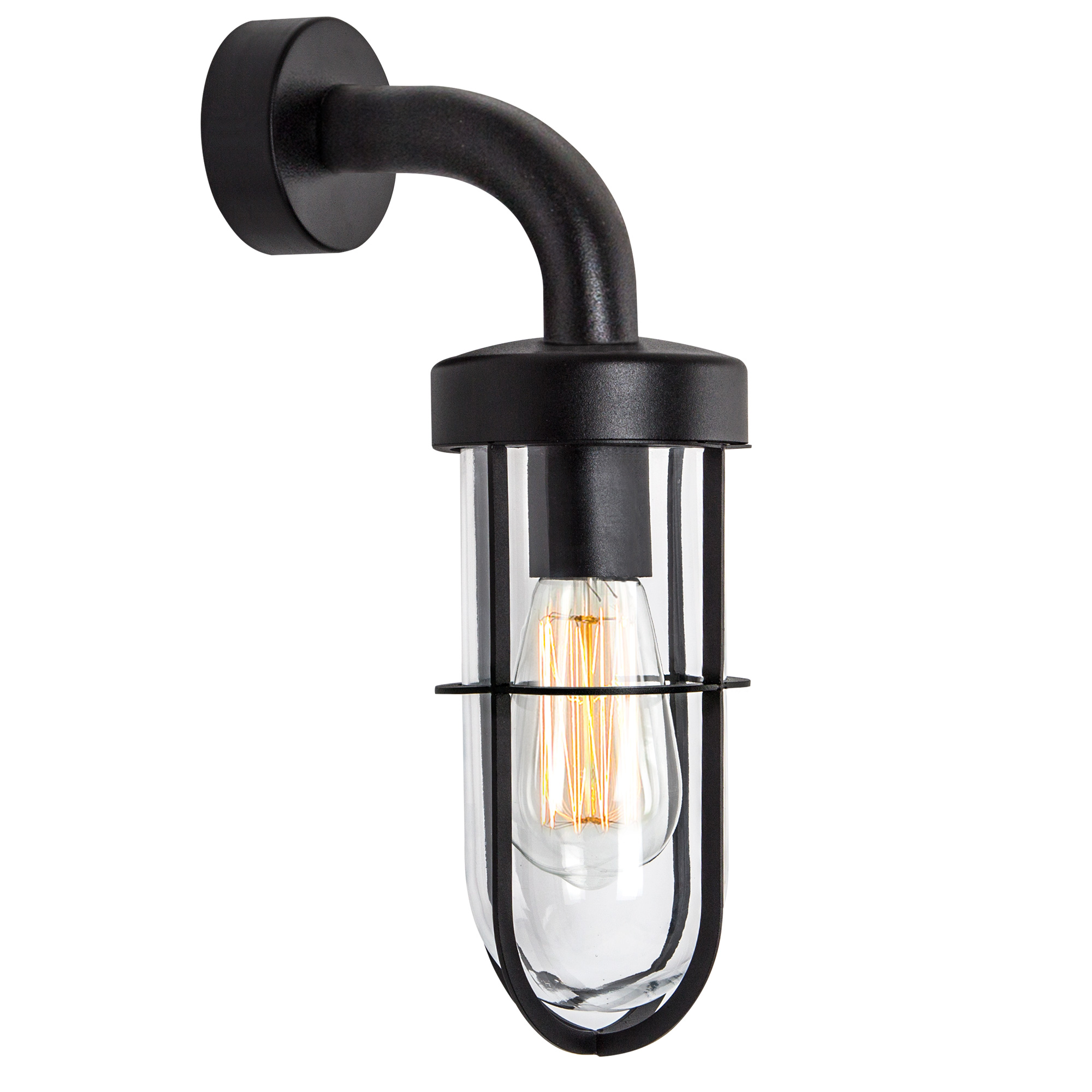 Zwarte Buitenlamp Porto Moderne Stallamp Zwarte Buitenlamp Porto Moderne Stallamp