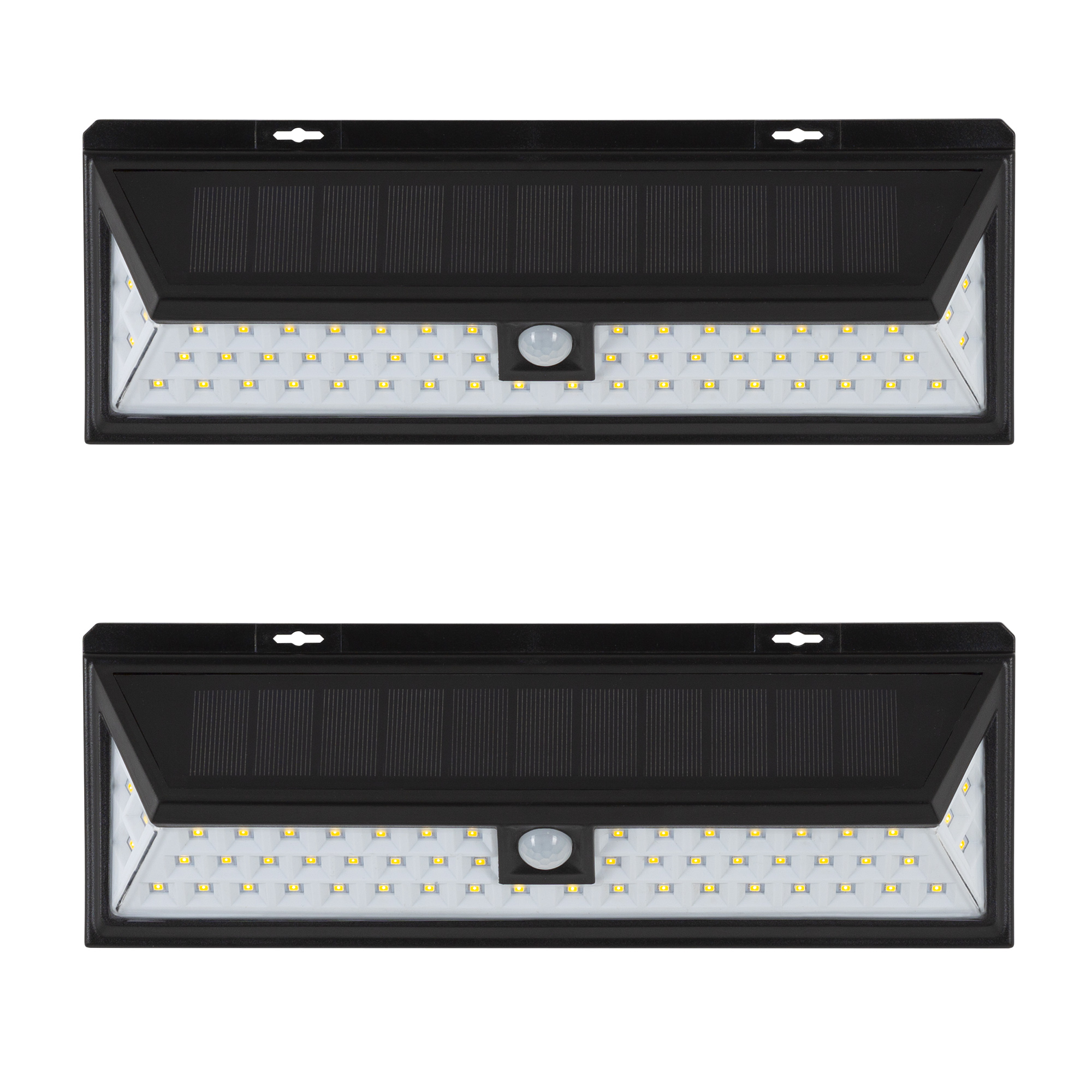 2 x Buitenlamp Zonne energie Solys L Solar Sensor Wandlamp Buiten Set