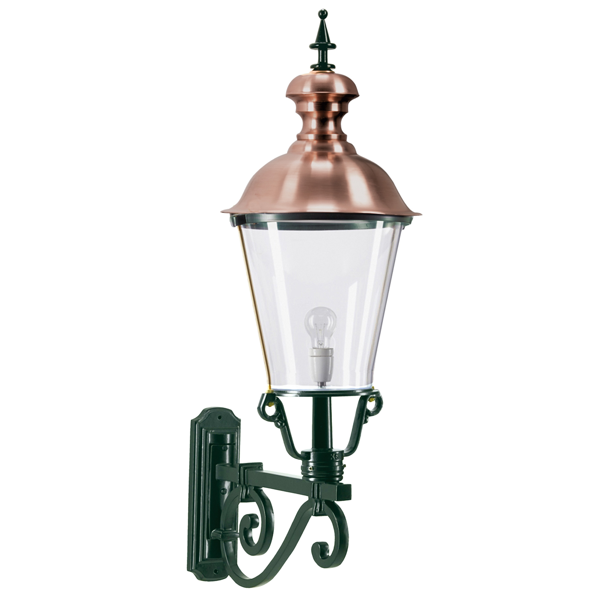 Buitenlamp Notaris koper XL Buitenlamp Notaris koper XL