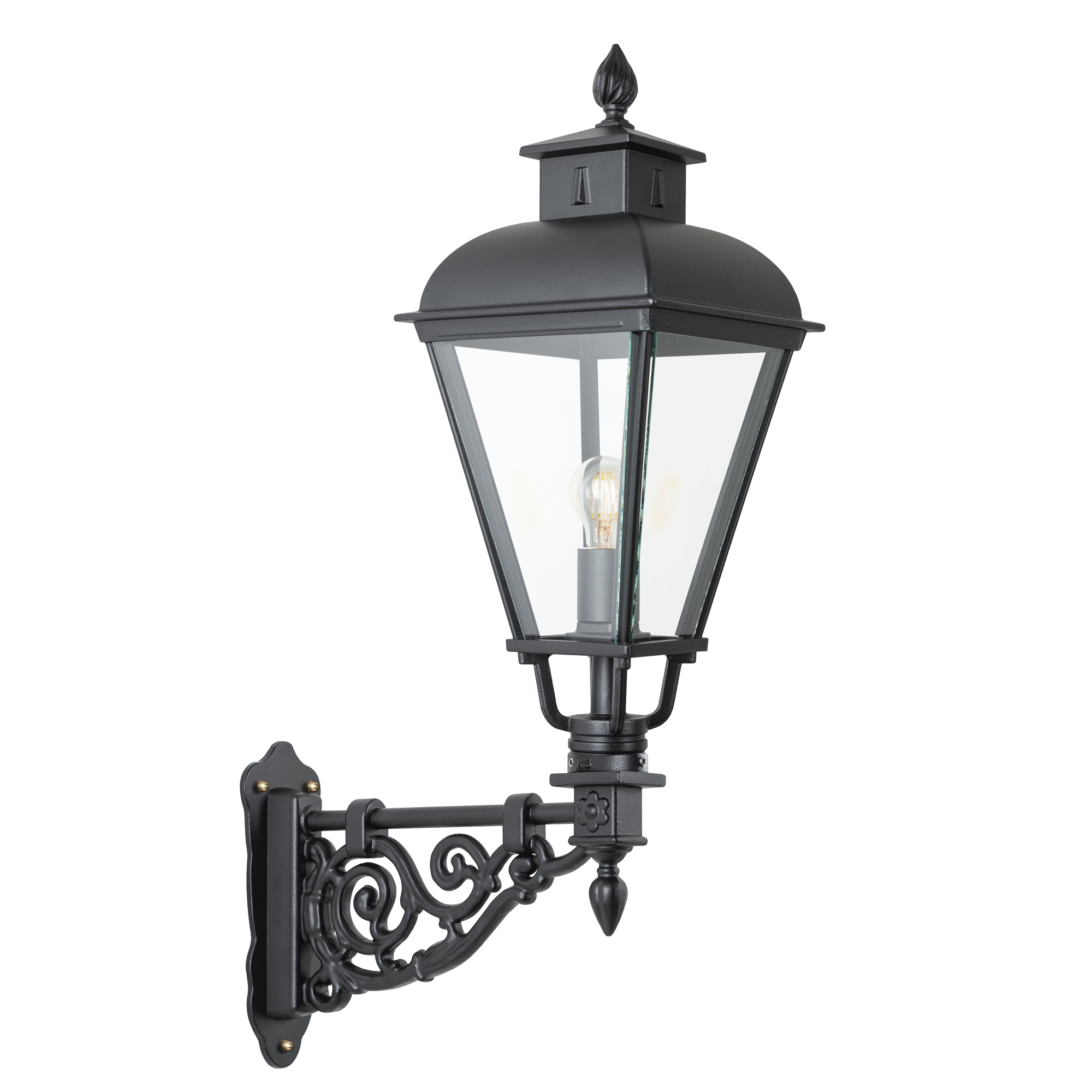 Buitenlamp zwart Vondel B muurlamp Buitenlamp zwart Vondel B muurlamp