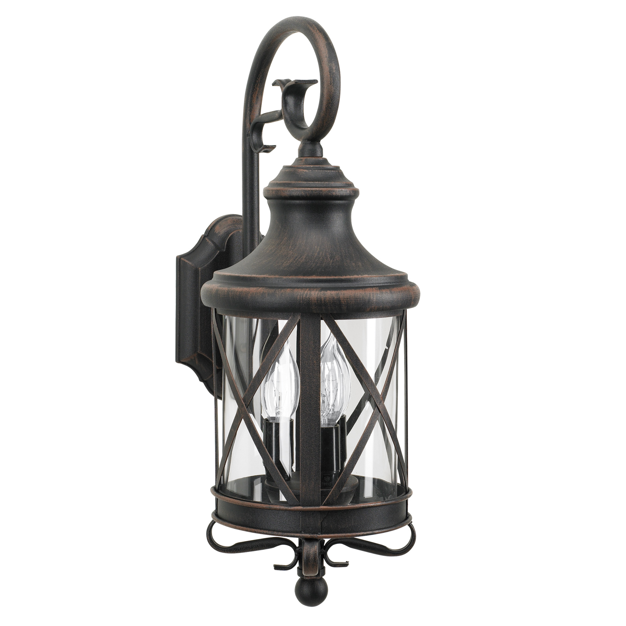 Romantica buitenlamp 3-lichts incl. led