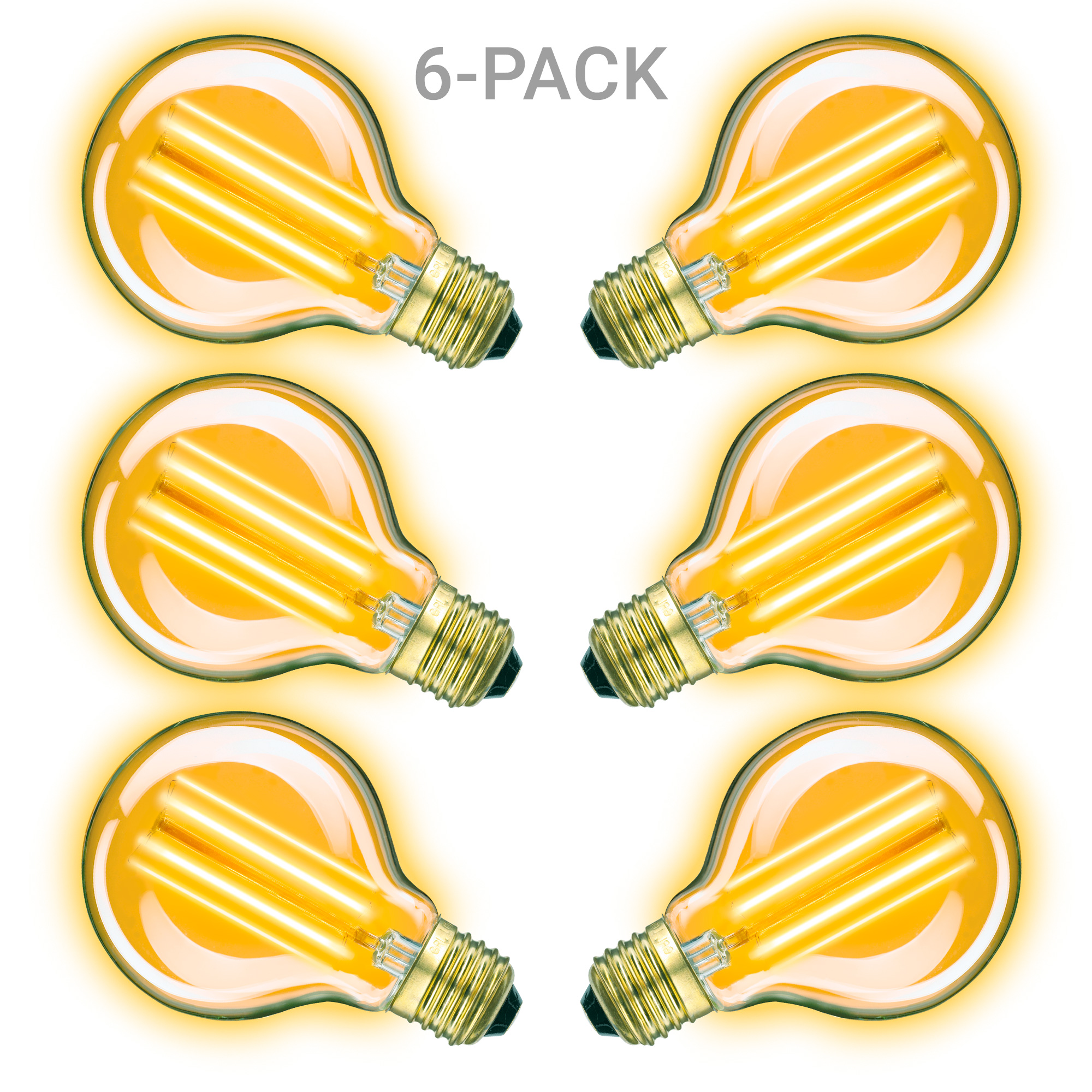 Classic Gold LED 4W Globe 6-pack Classic Gold LED 4W Globe 6-pack