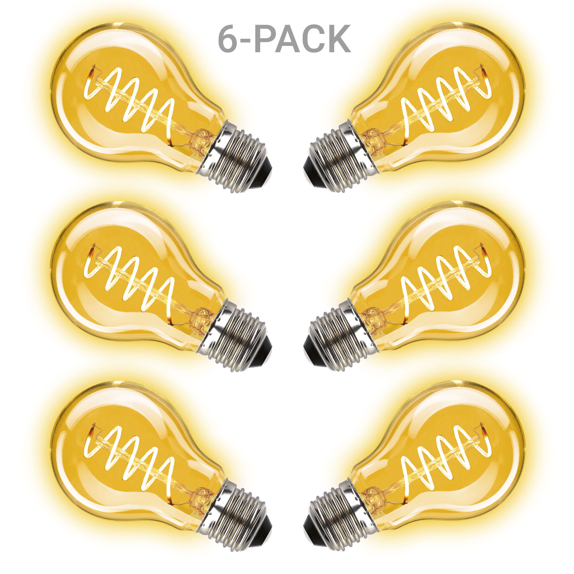 Classic Curl LED 2W 6-pack