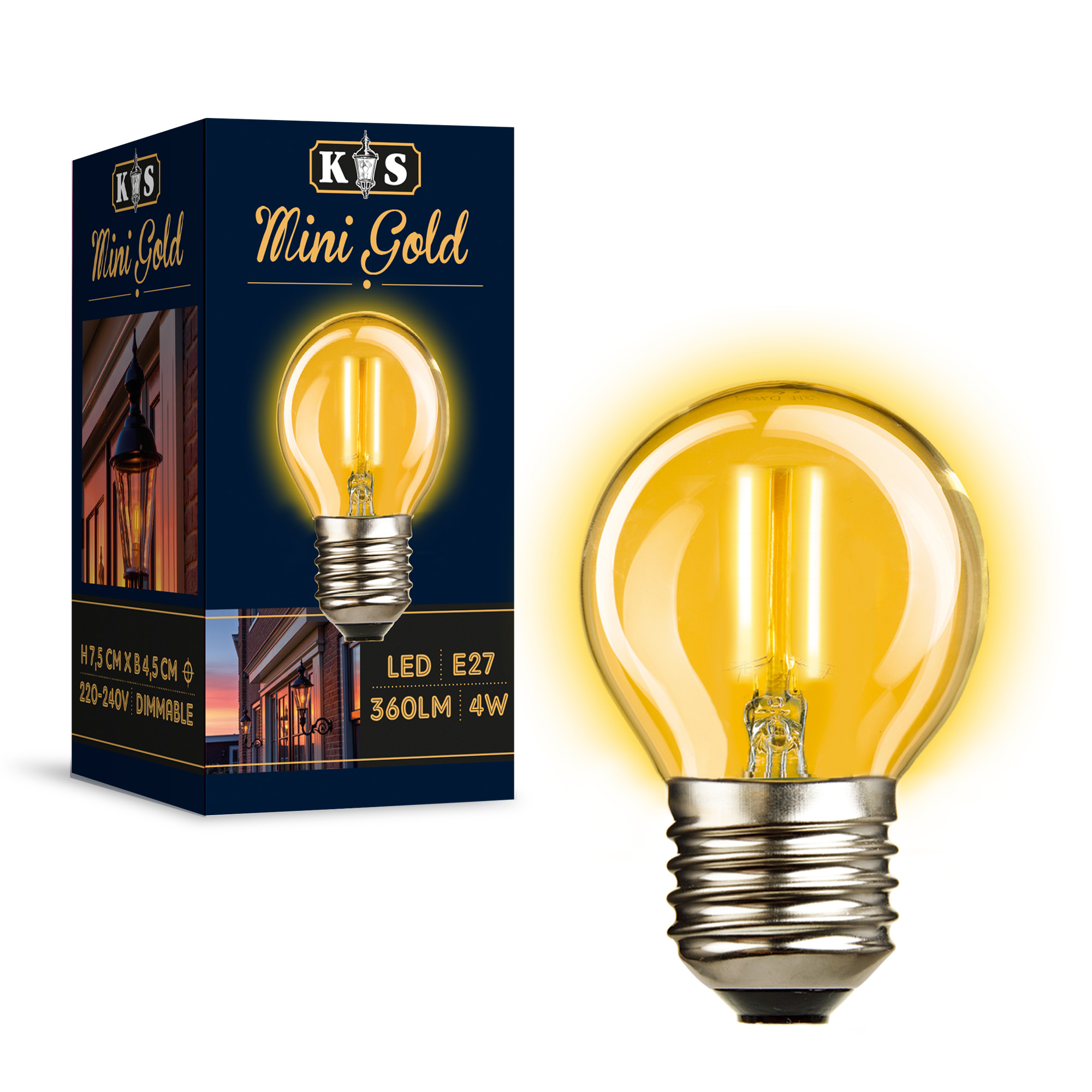 Mini Gold LED 4W Mini Gold LED 4W