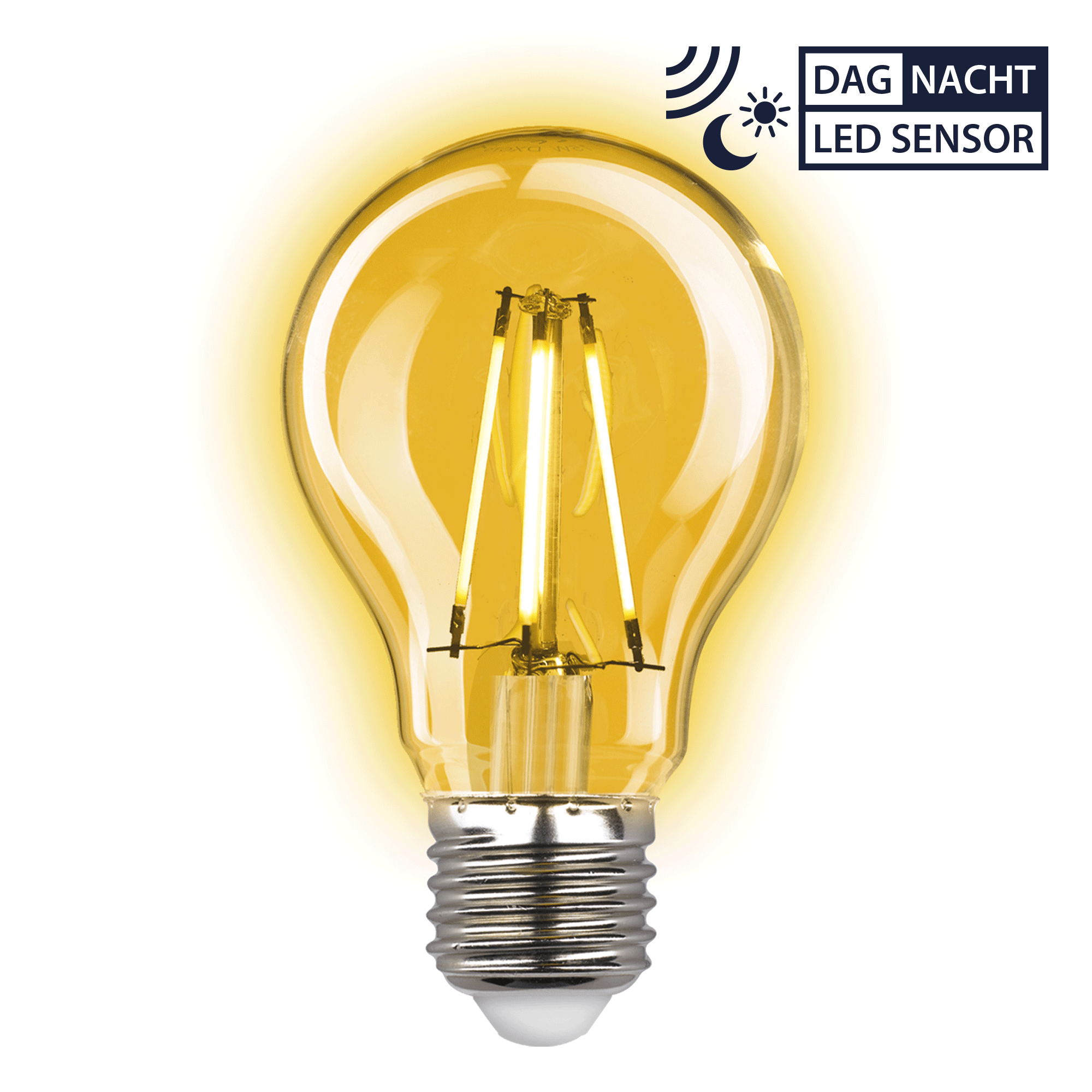 E27 Led lamp met ingebouwde dag & nacht / Schemer Sensor Nostalux.nl