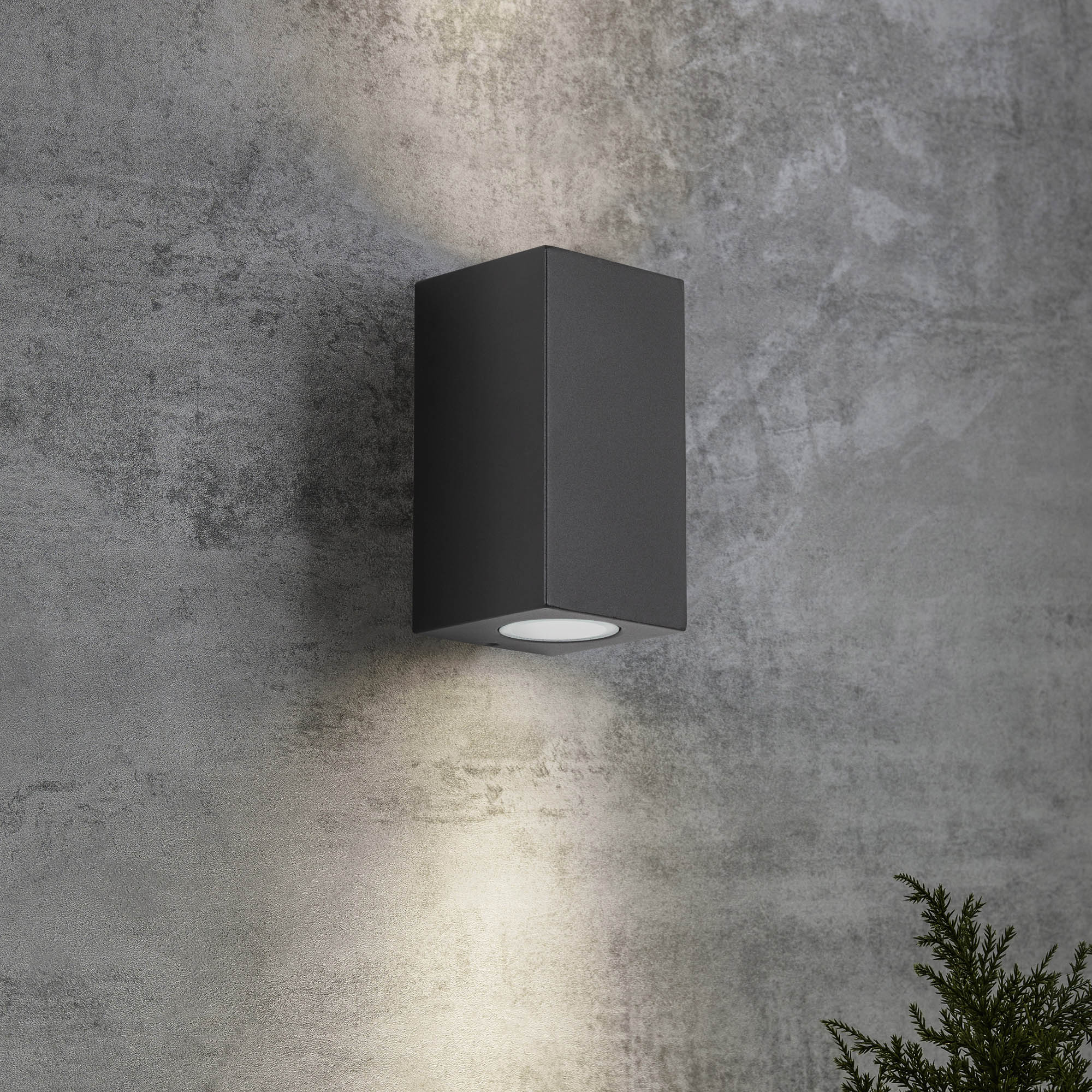 Big Levi Up&Down Muurlamp Zwart Big Levi Up&Down Muurlamp Zwart