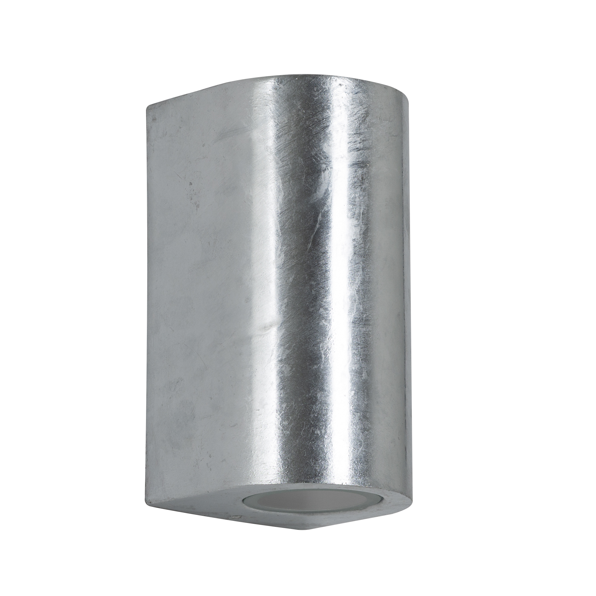 Wandlamp up- en down Noa verzinkt