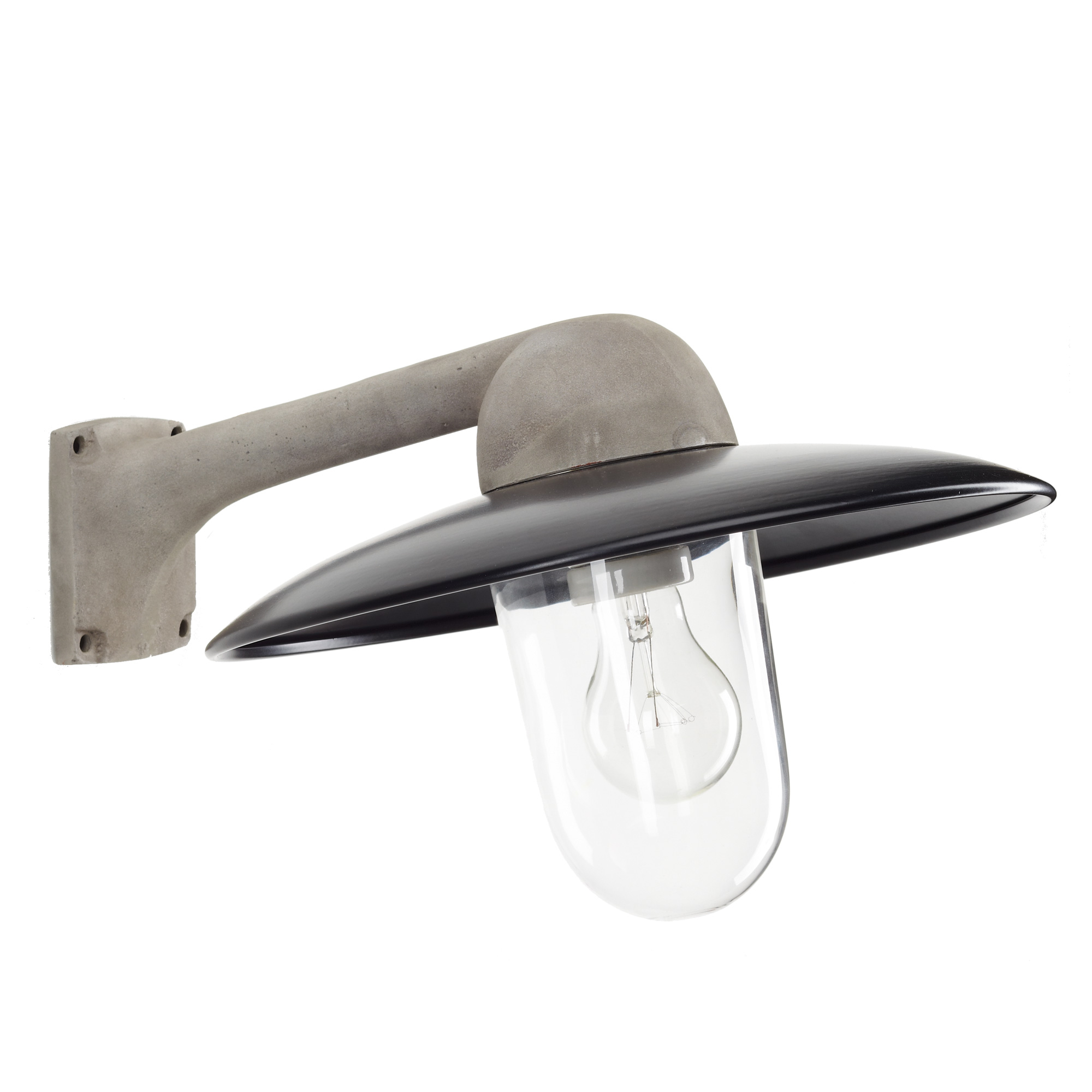 Industrielamp Fabrique Alu/Zwart Industrielamp Fabrique Alu/Zwart